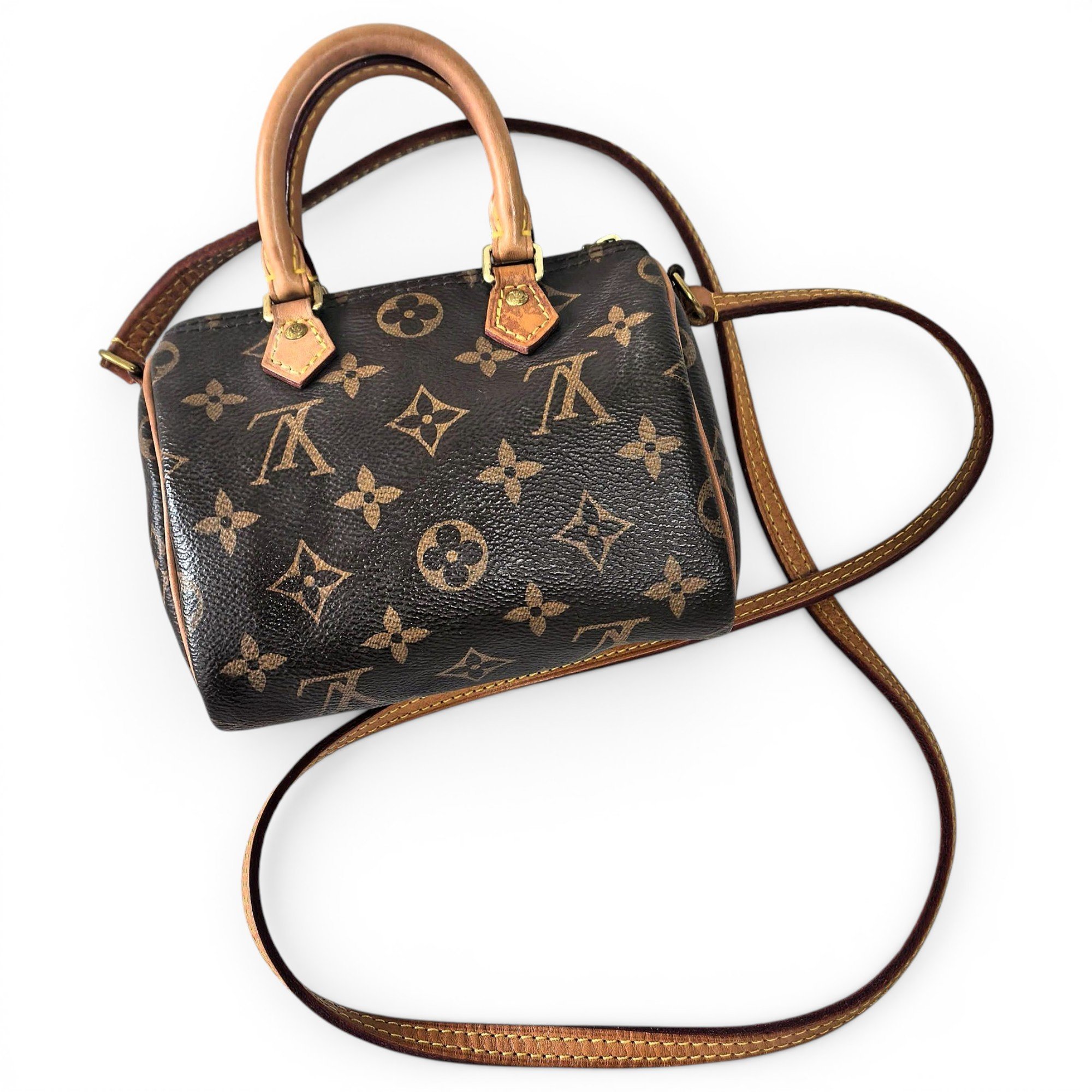 Speedy Bandoulière leather crossbody bag