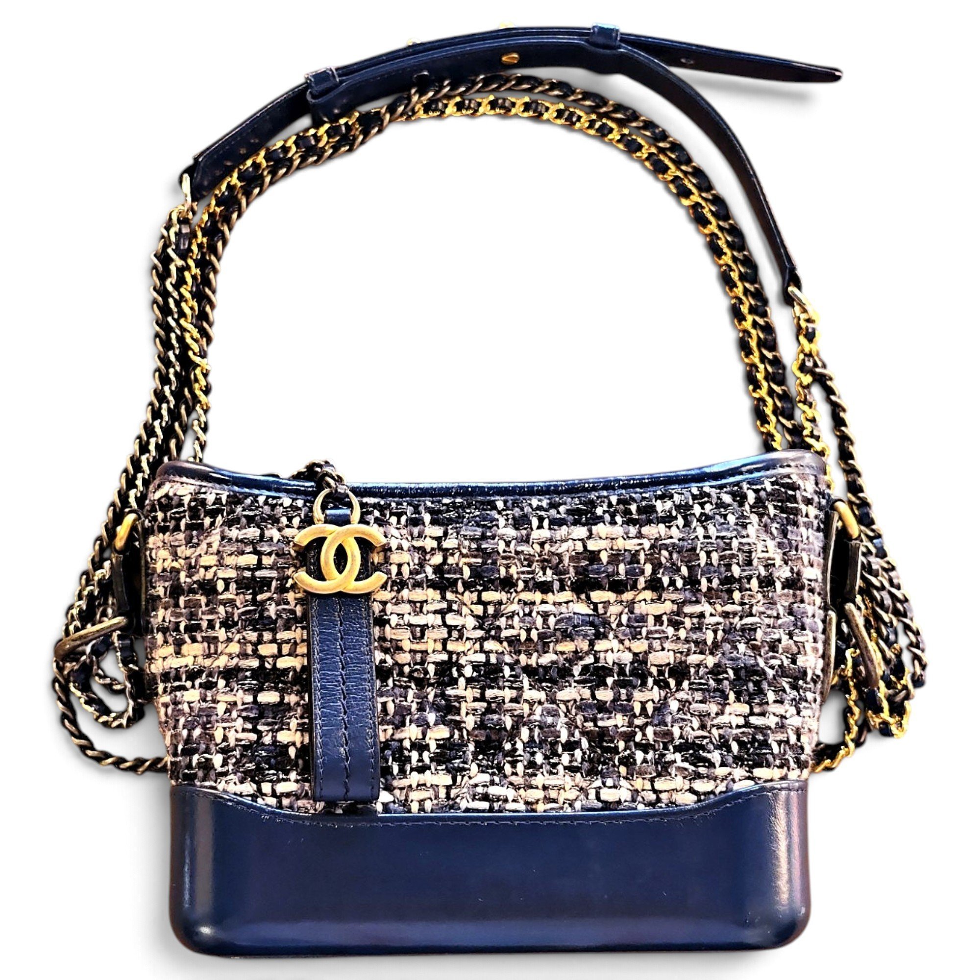 Gabrielle tweed handbag