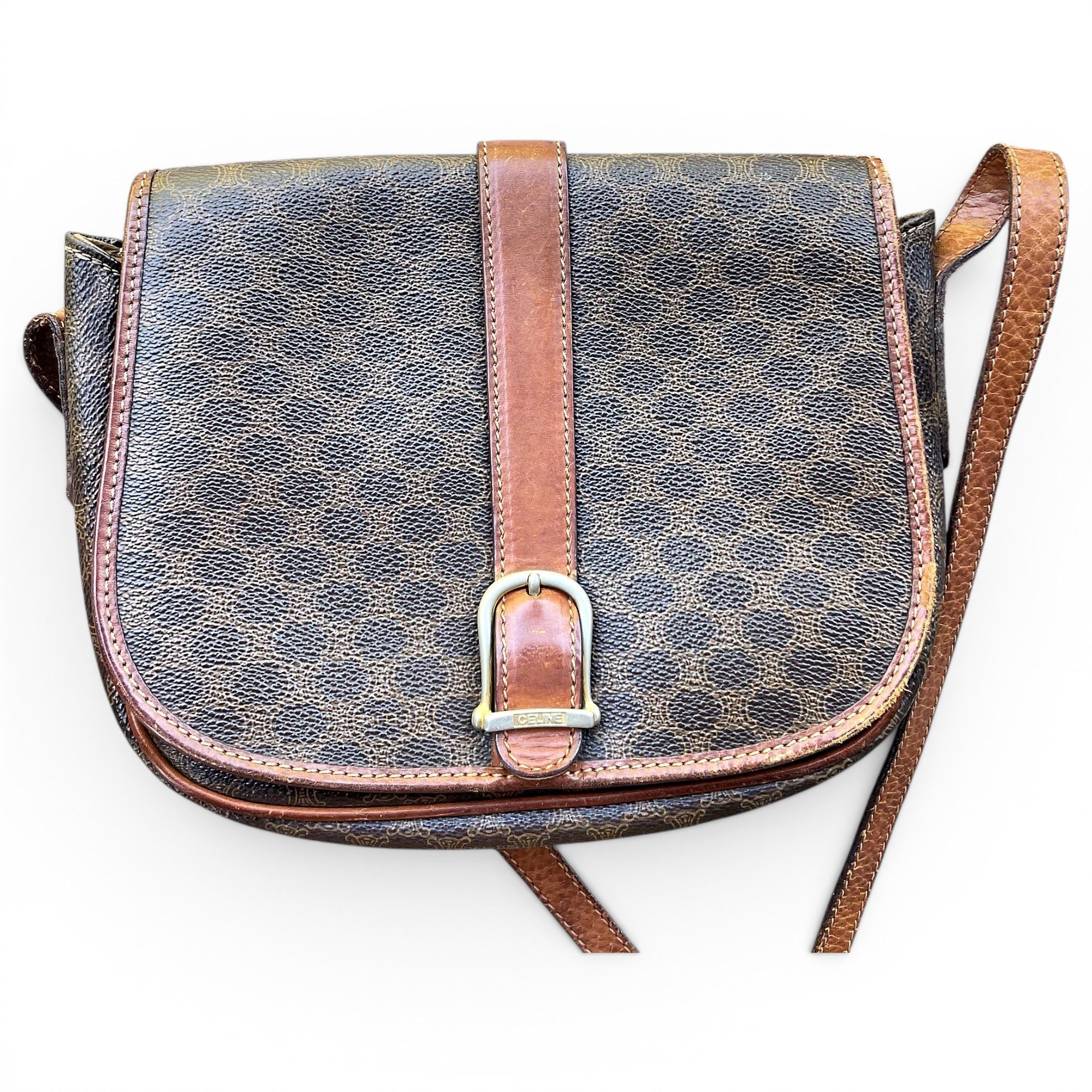 Leather crossbody bag