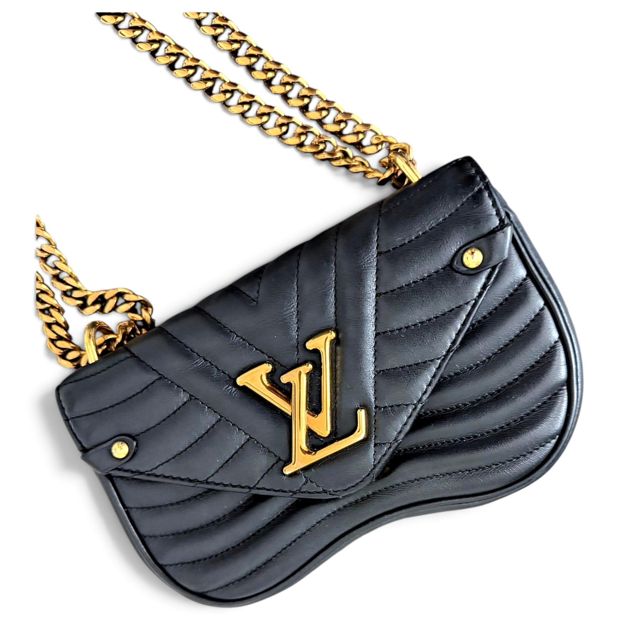 New Wave leather crossbody bag