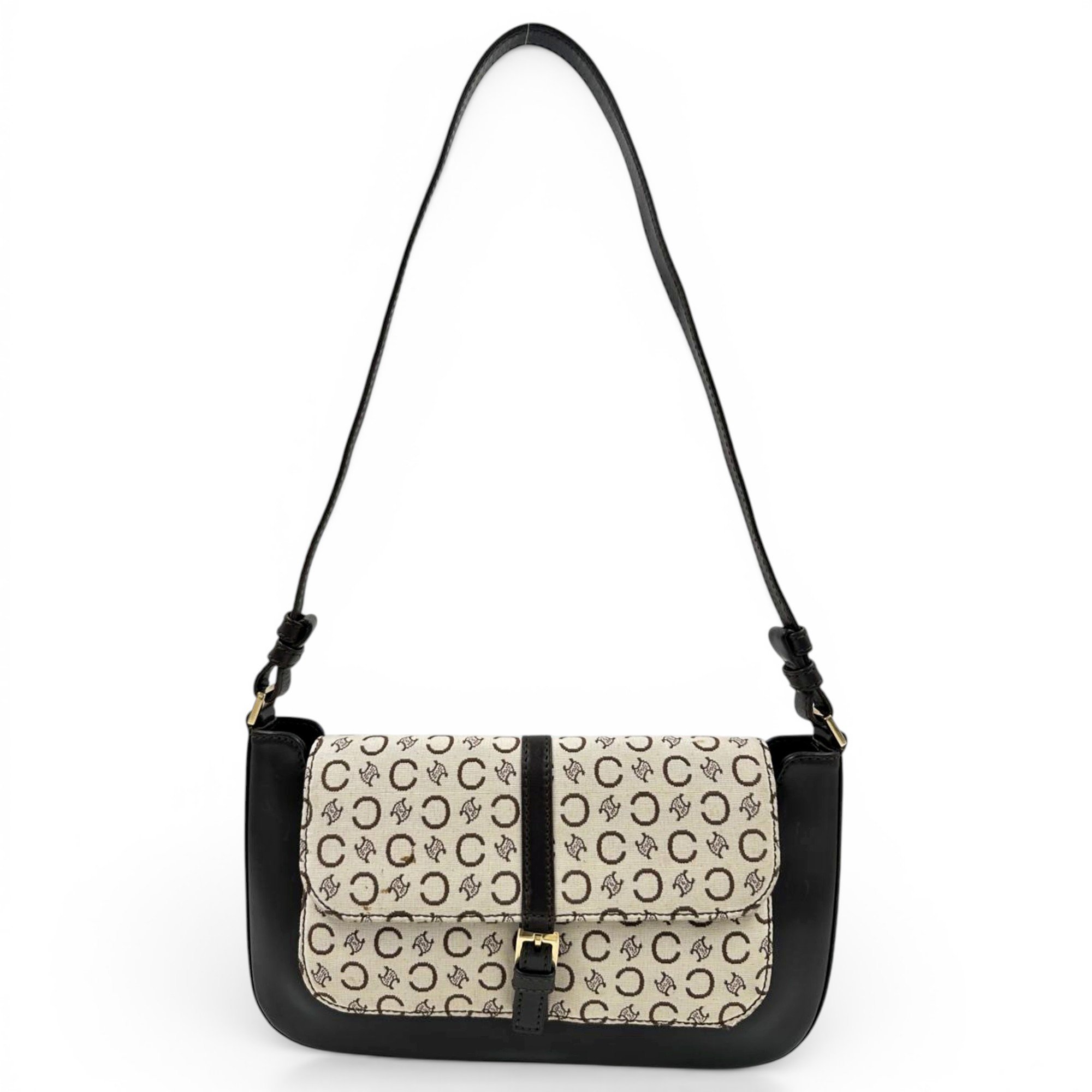 Triomphe leather handbag