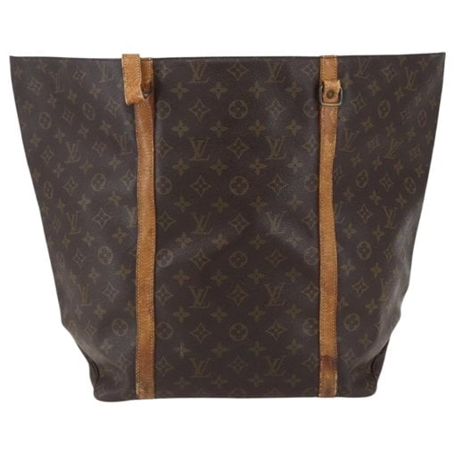 Shopping leather tote