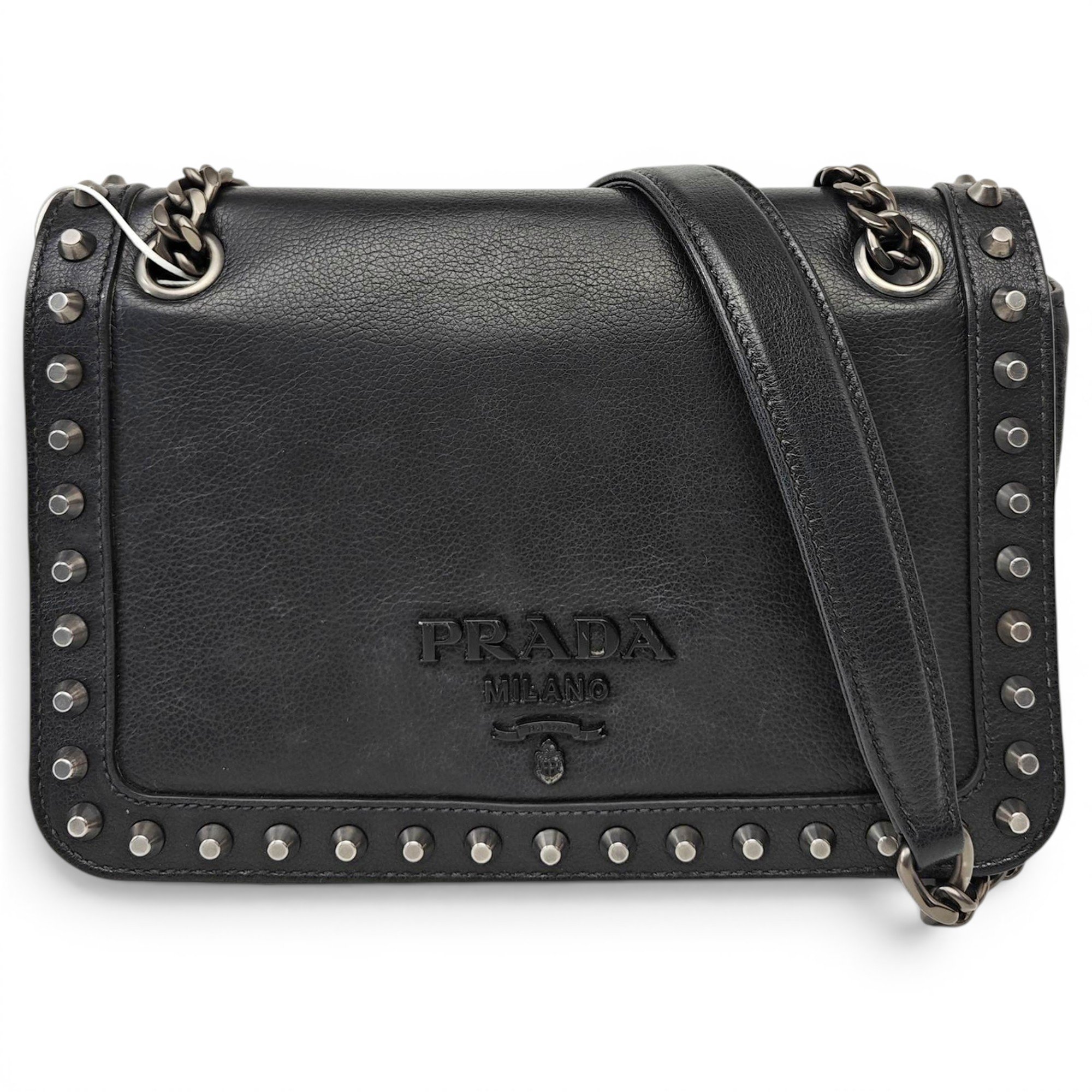 Leather crossbody bag