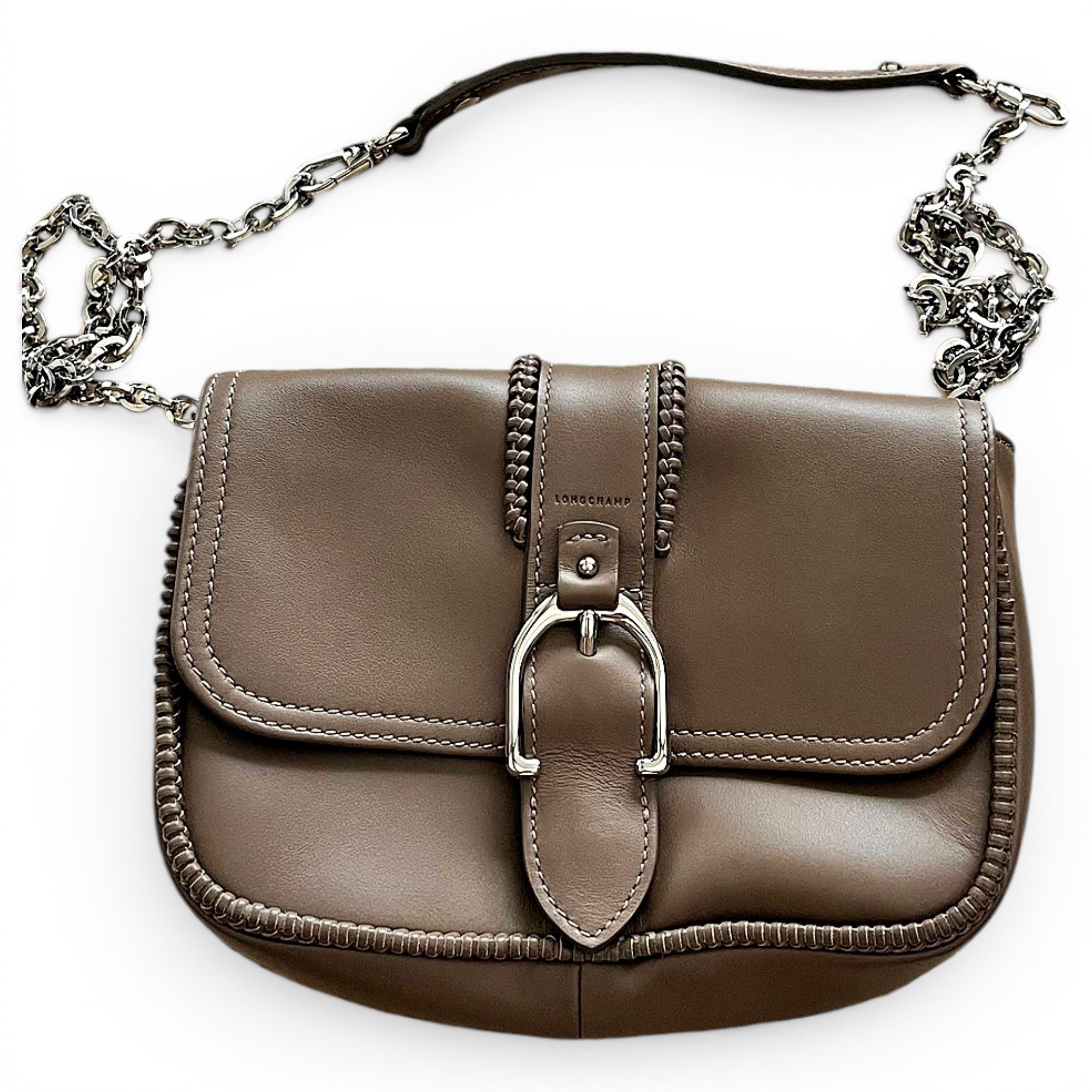 Amazone leather crossbody bag