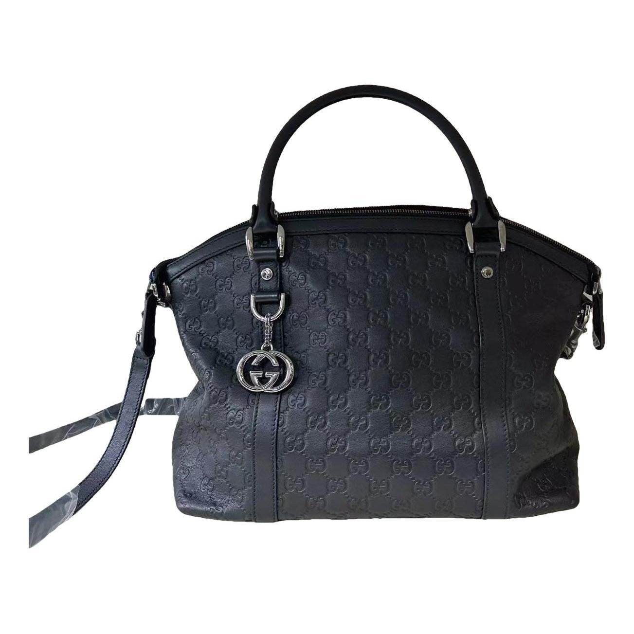 Leather handbag