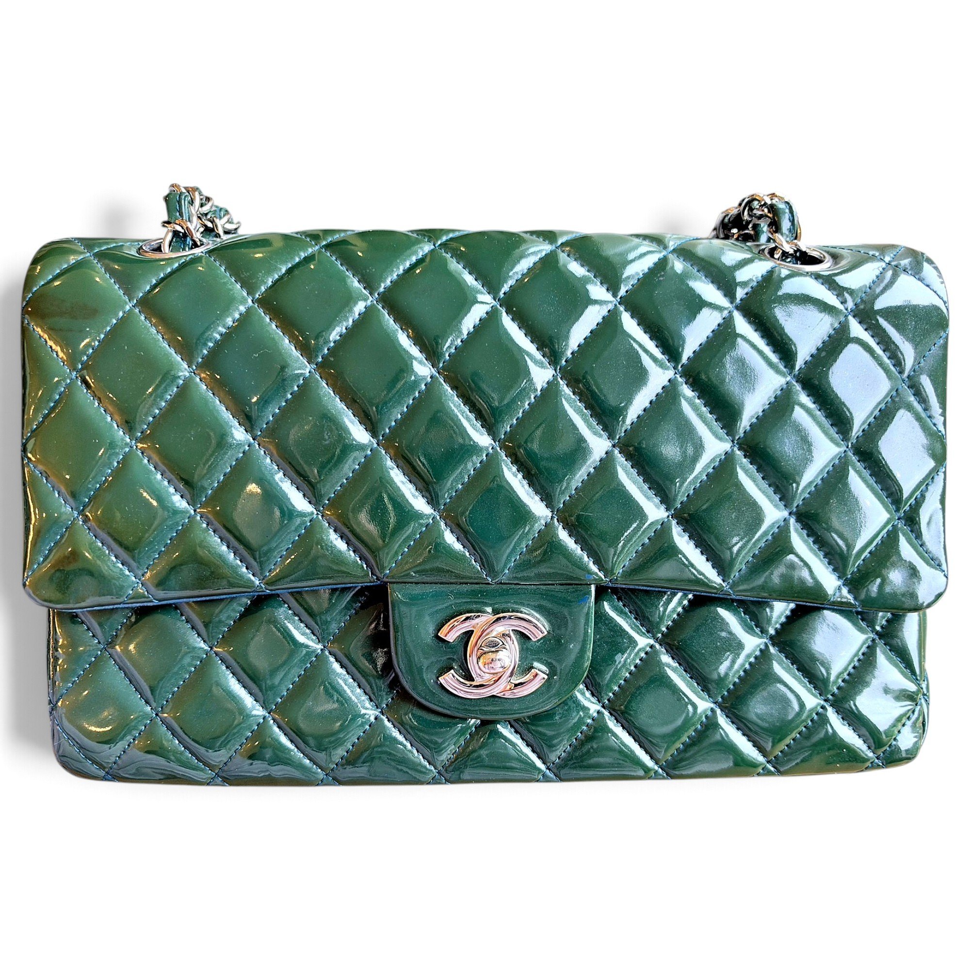 Timeless/Classique patent leather bag