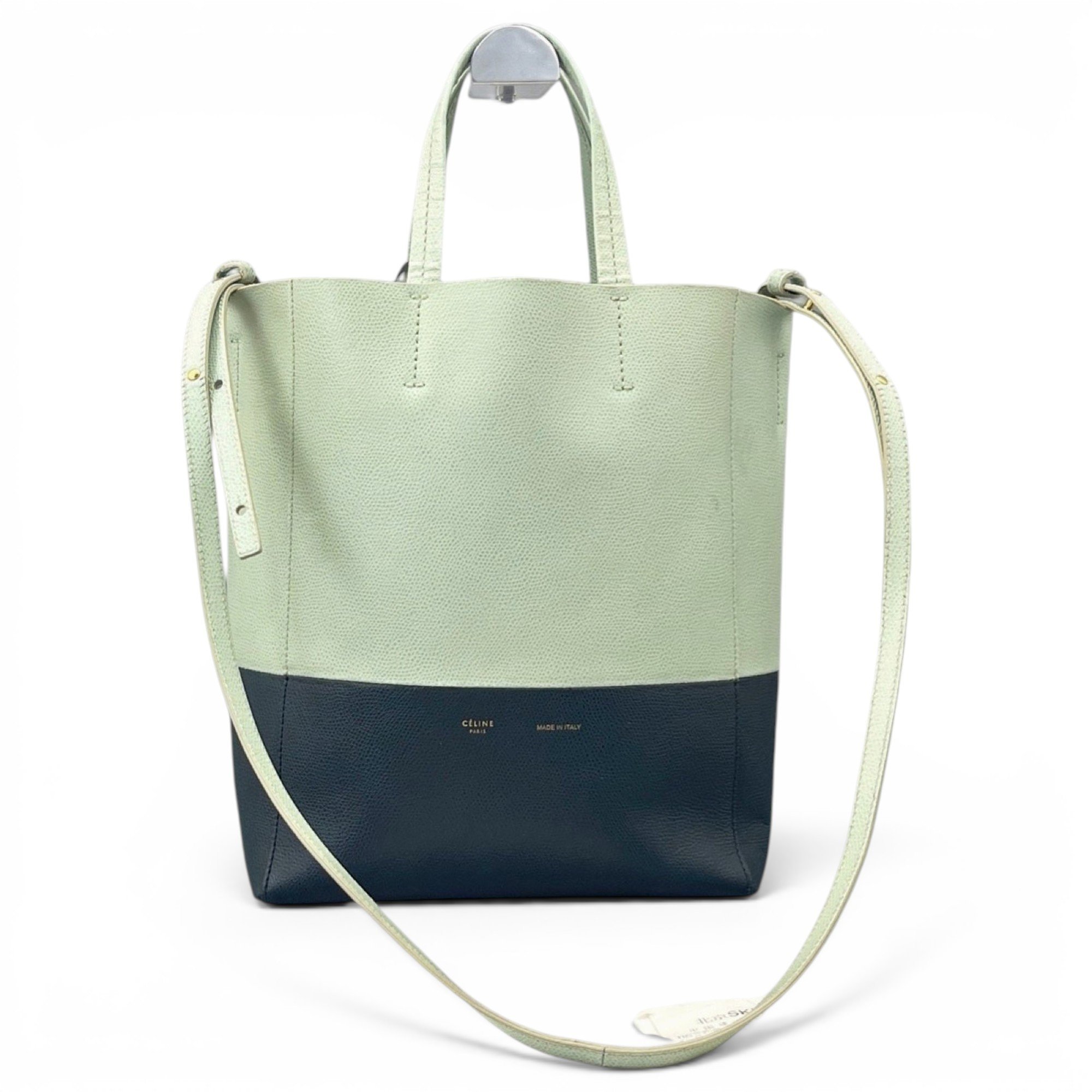 Cabas leather tote
