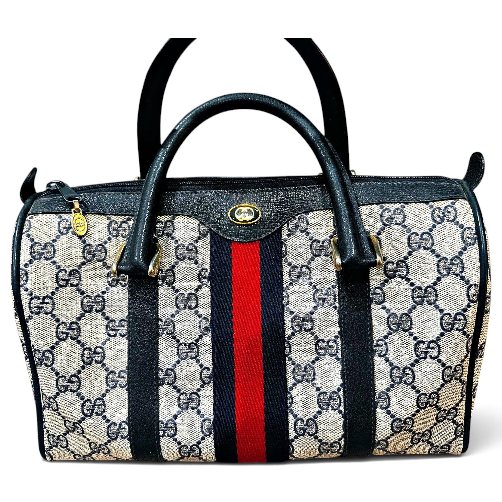 Ophidia Boston leather satchel