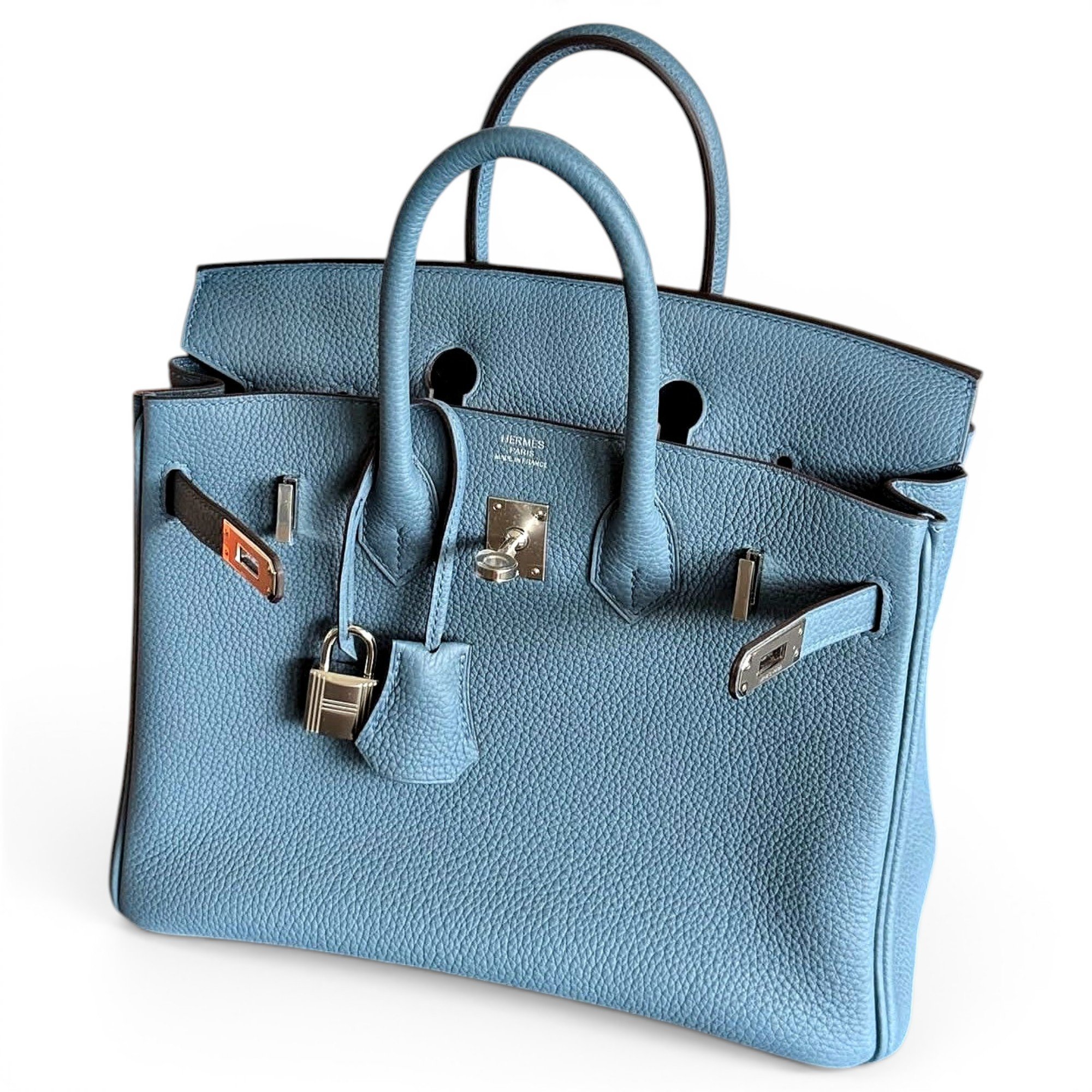 Birkin 30 leather handbag