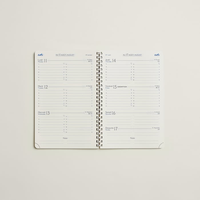 Neutre Globe-trotter 2025 Annual Agenda Refill