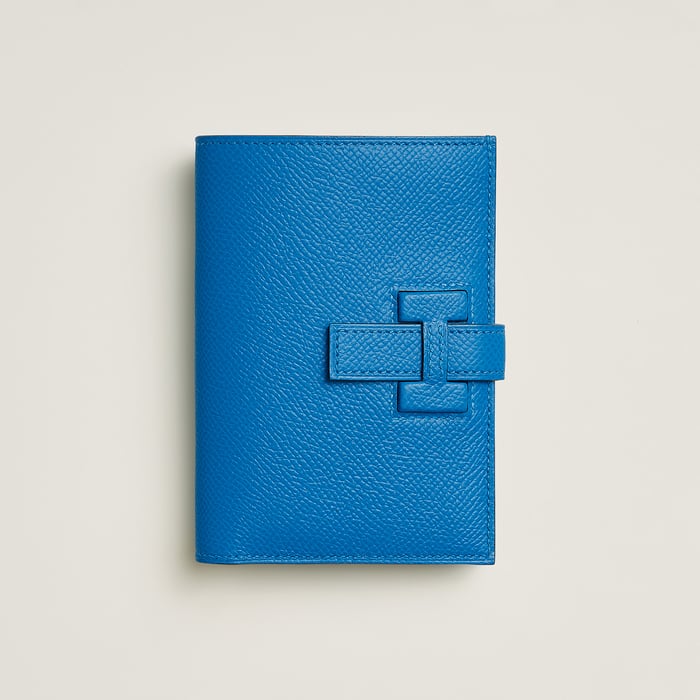 Bleu Zanzibar New H Passant Compact Wallet