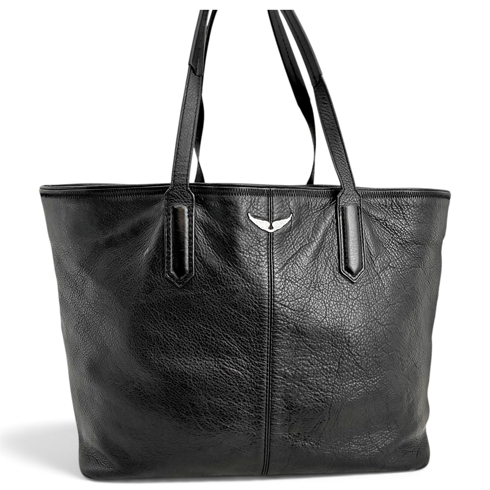 Rock leather crossbody bag