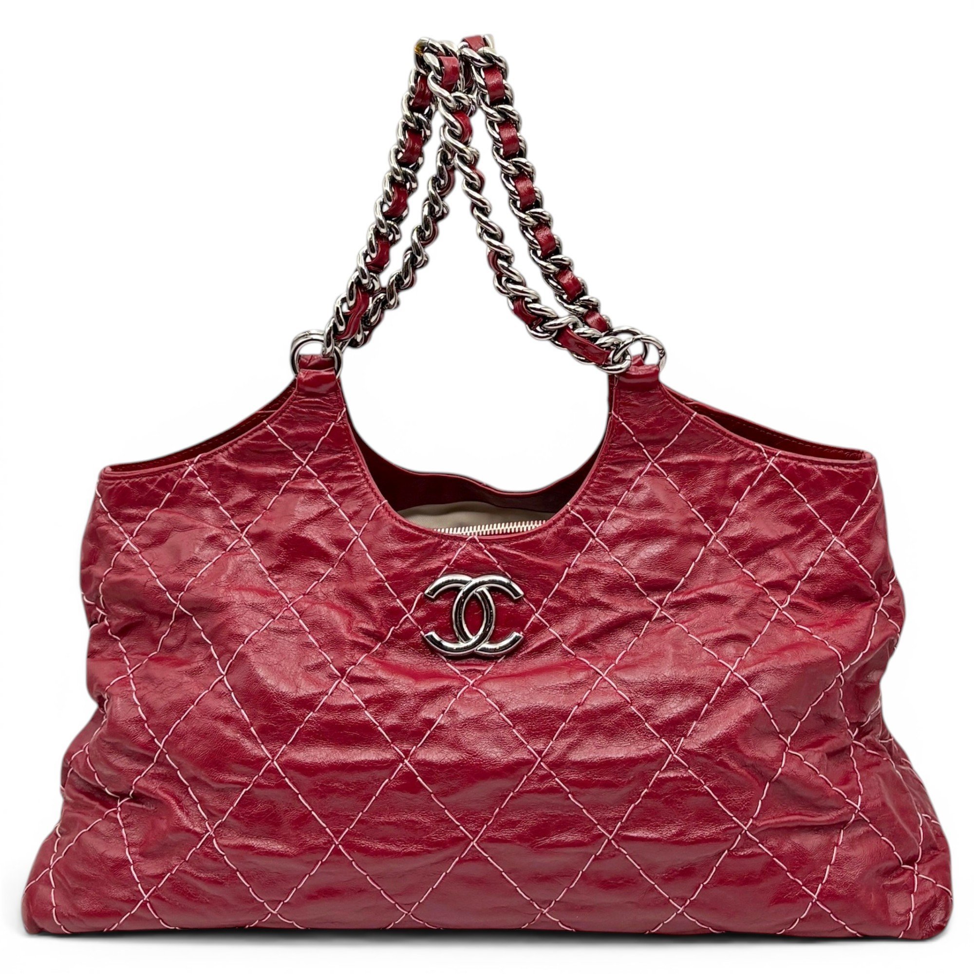 Pony-style calfskin handbag