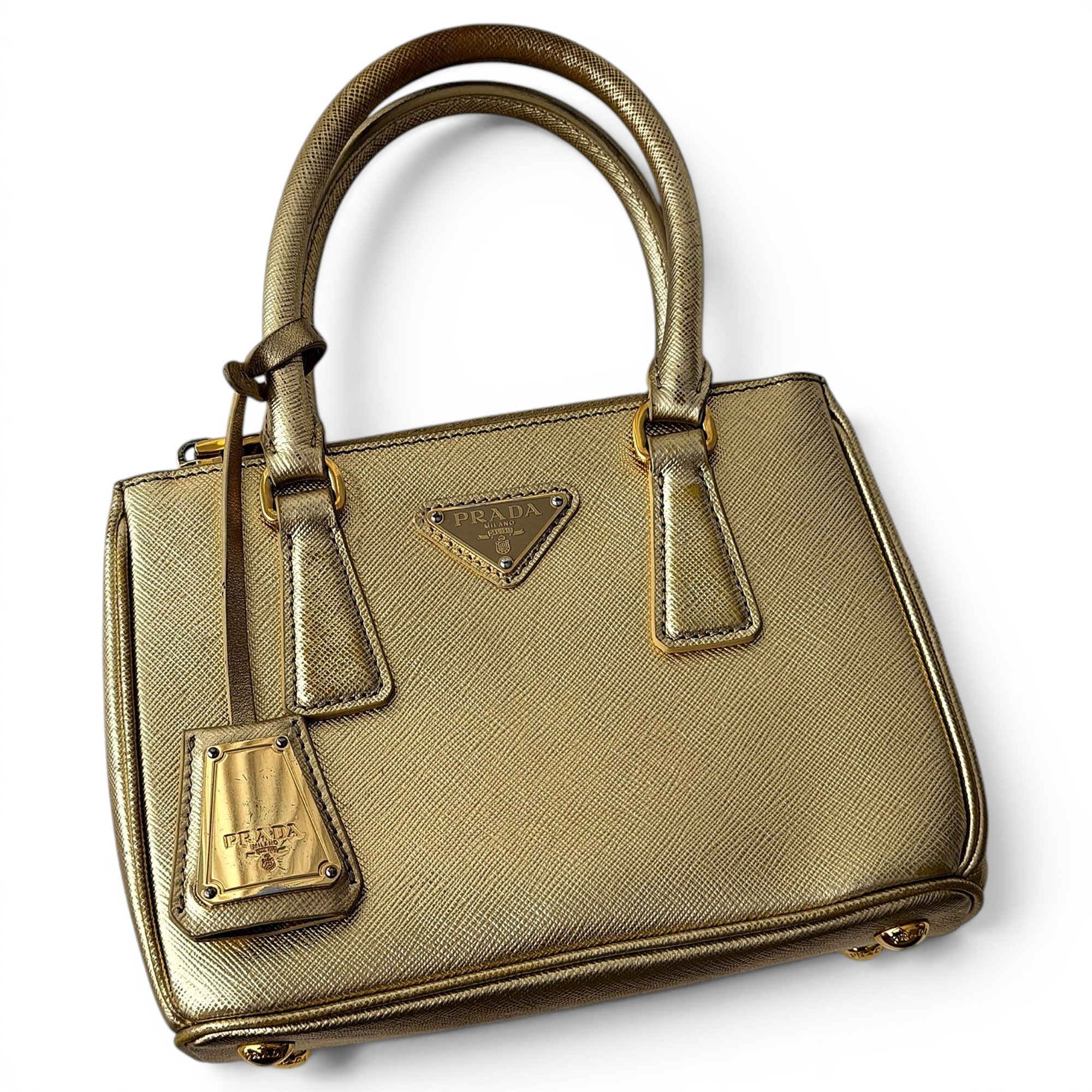 Galleria leather handbag