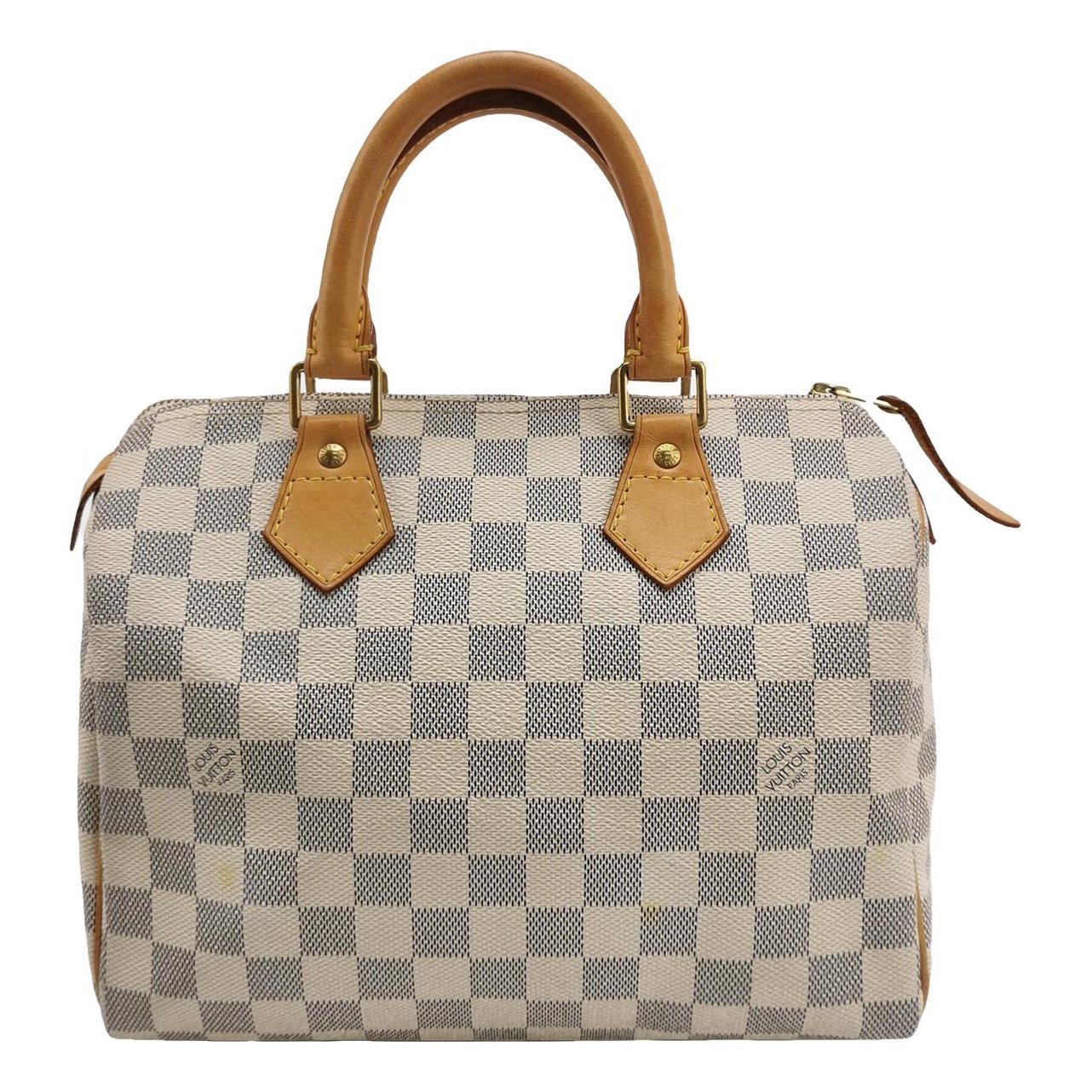 Speedy leather handbag