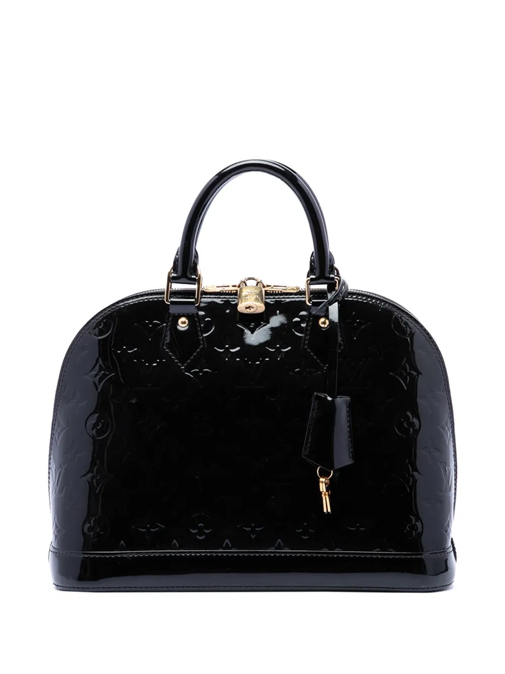 2014 Monogram Vernis Alma PM satchel