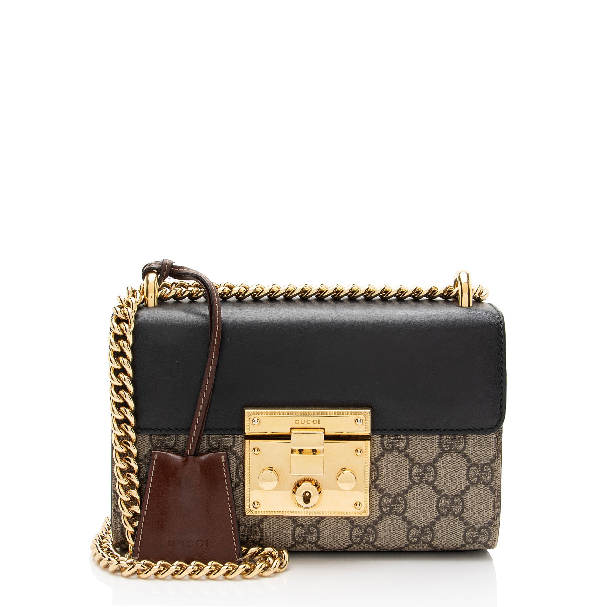 Padlock cloth handbag