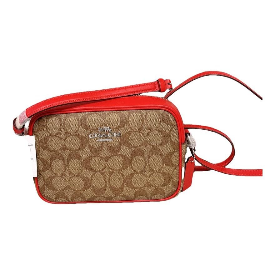 Leather crossbody bag