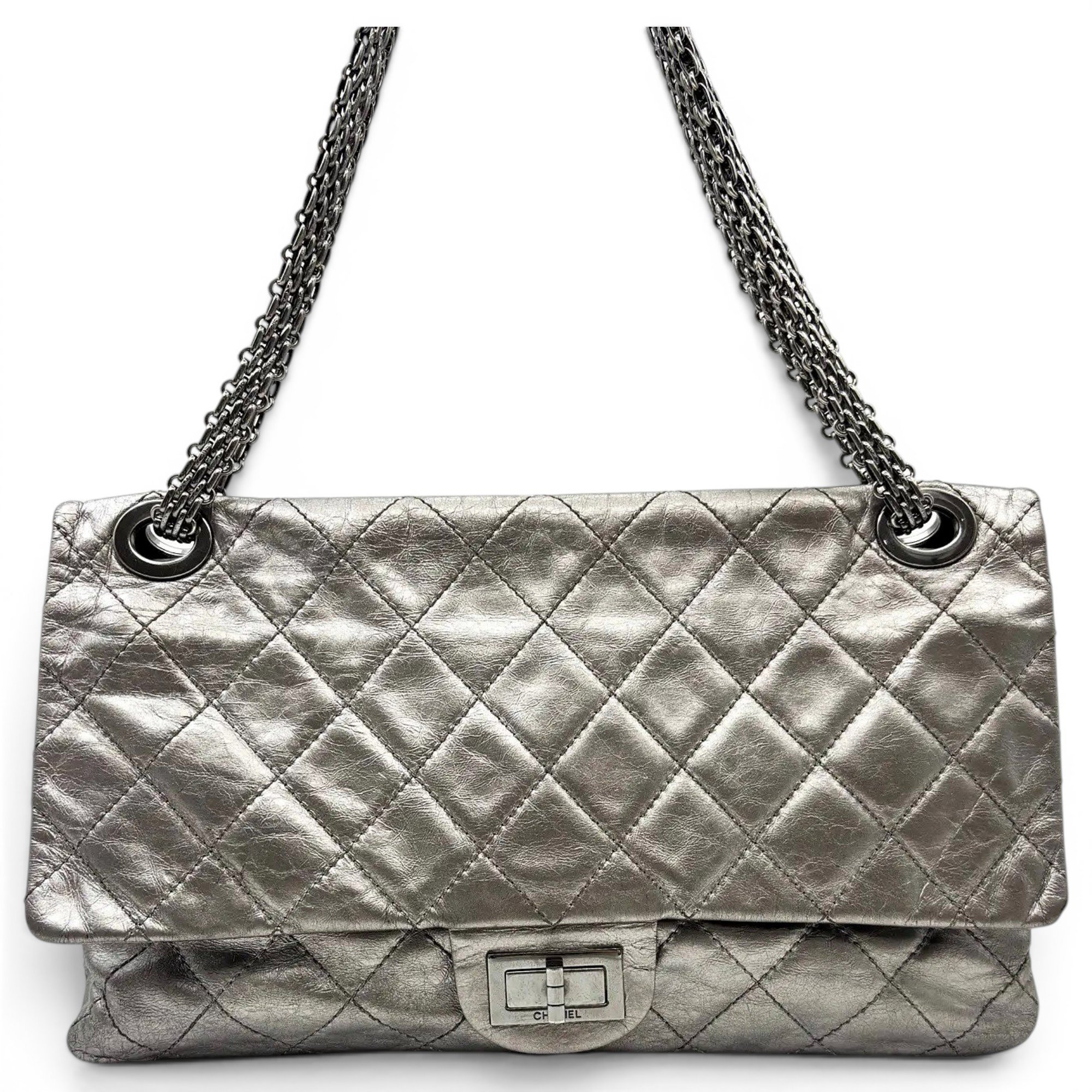2.55 leather handbag