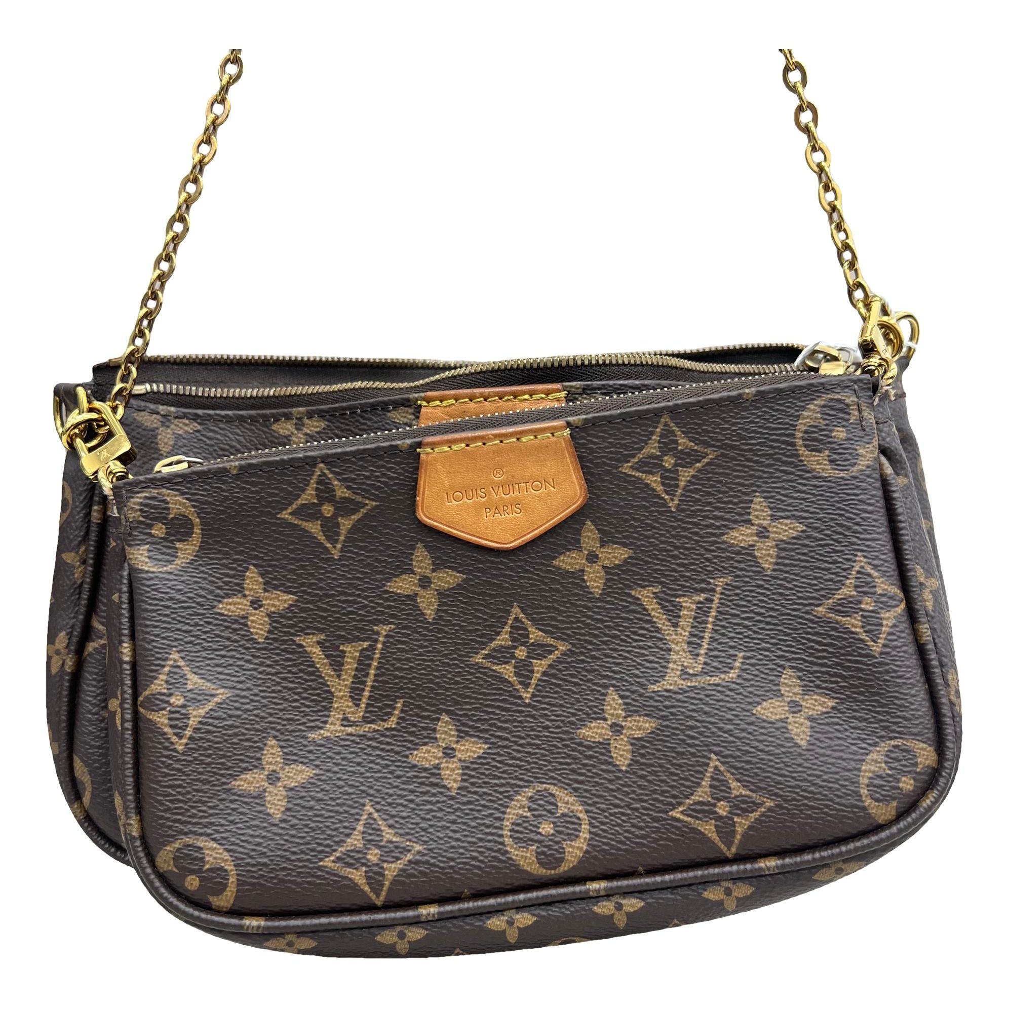 Multi Pochette Accessoires leather handbag