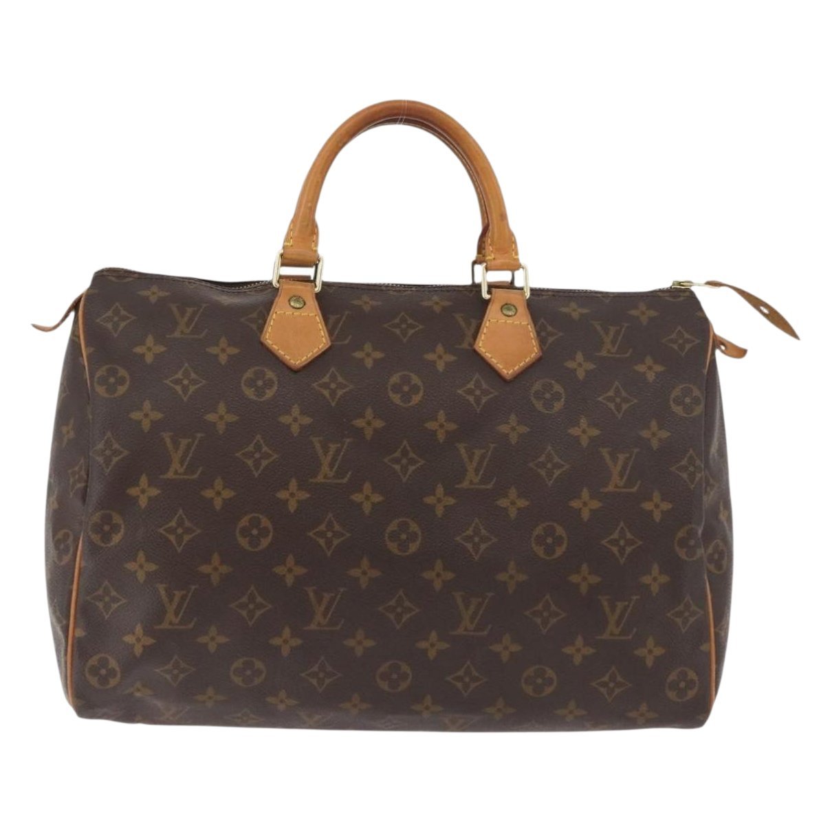 Speedy leather handbag