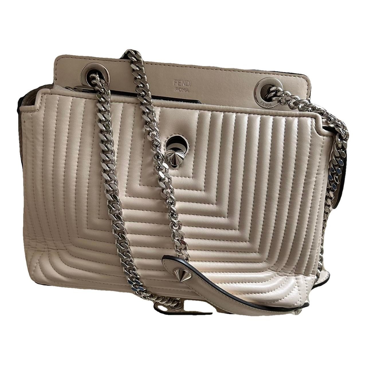 Dot Com leather handbag