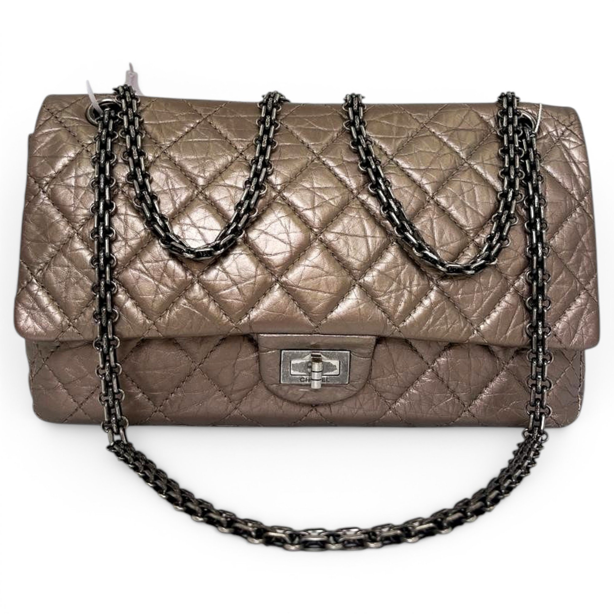 2.55 leather handbag