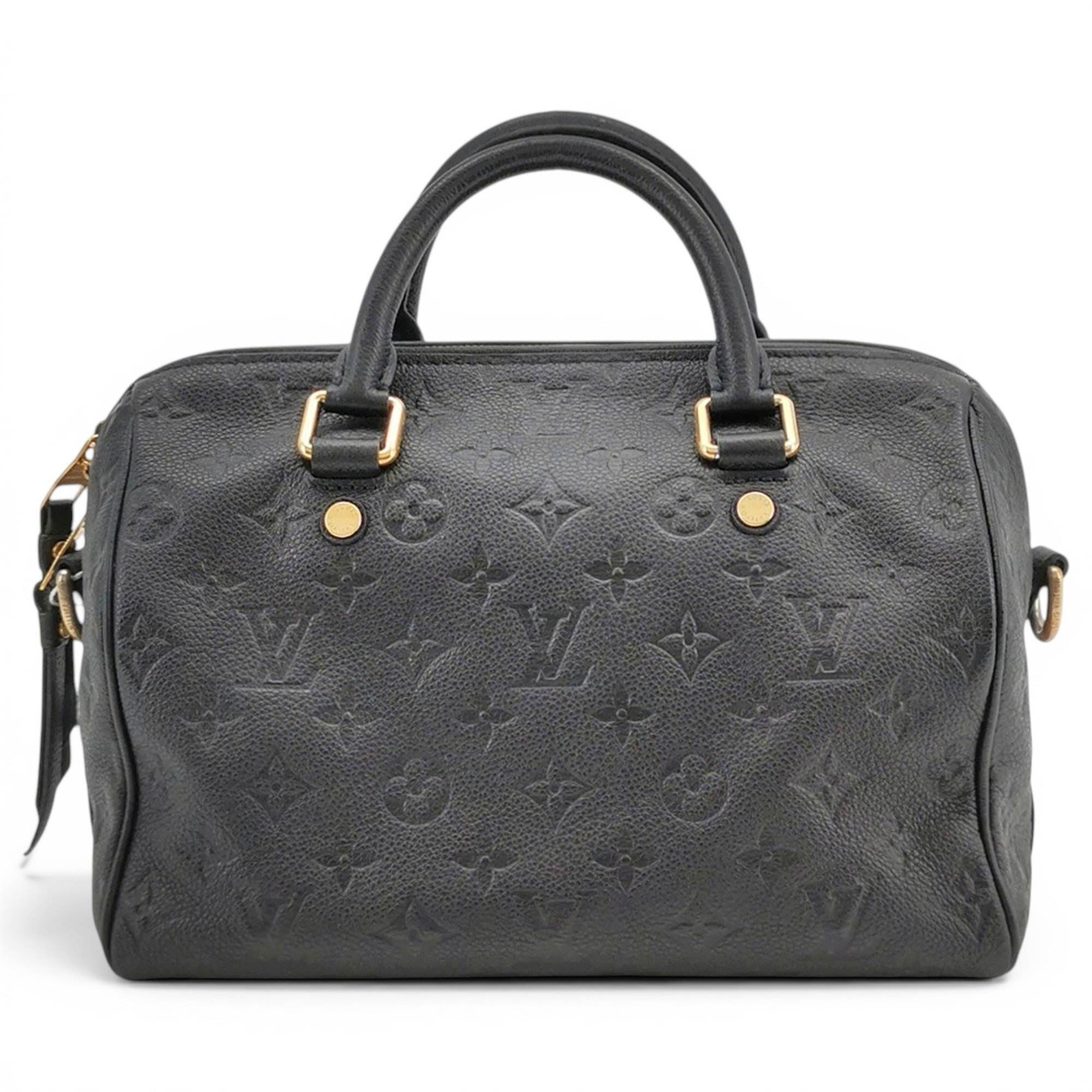 Speedy leather handbag