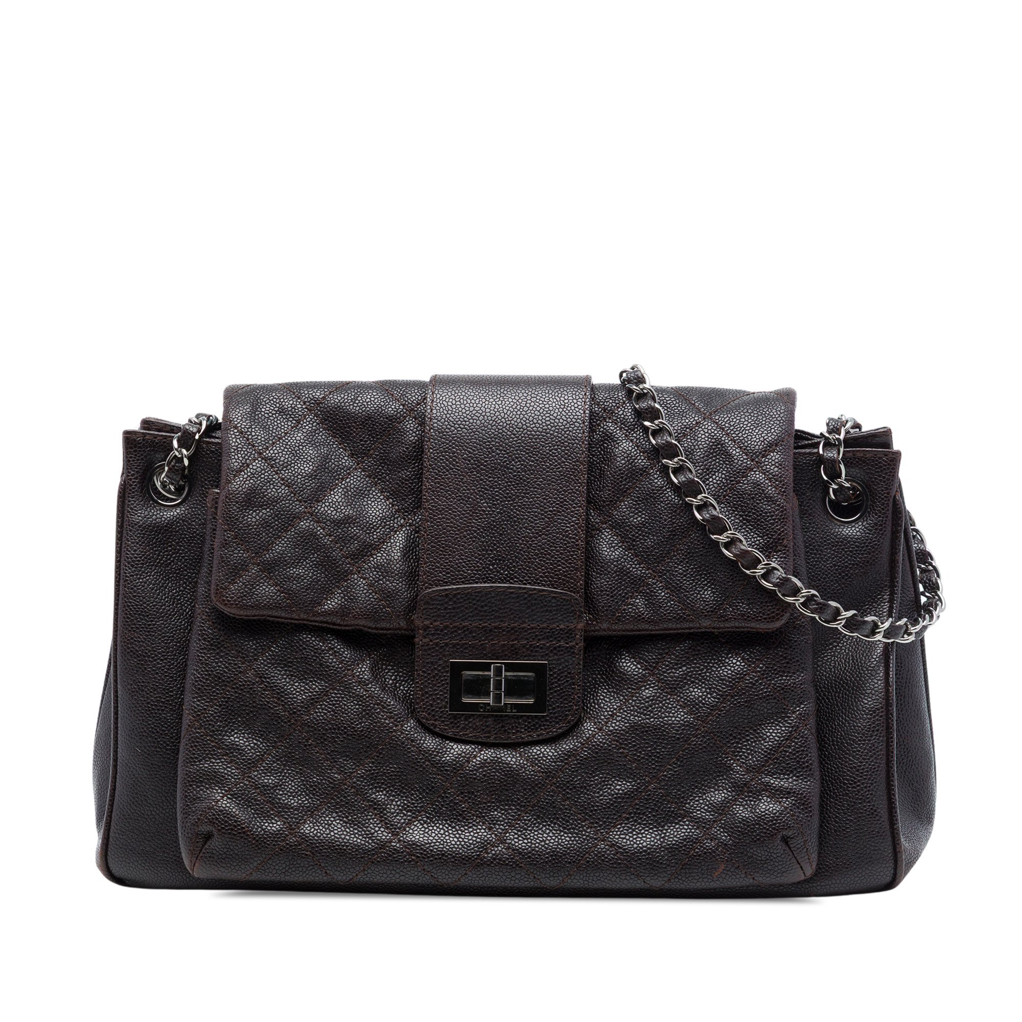 Mademoiselle leather handbag