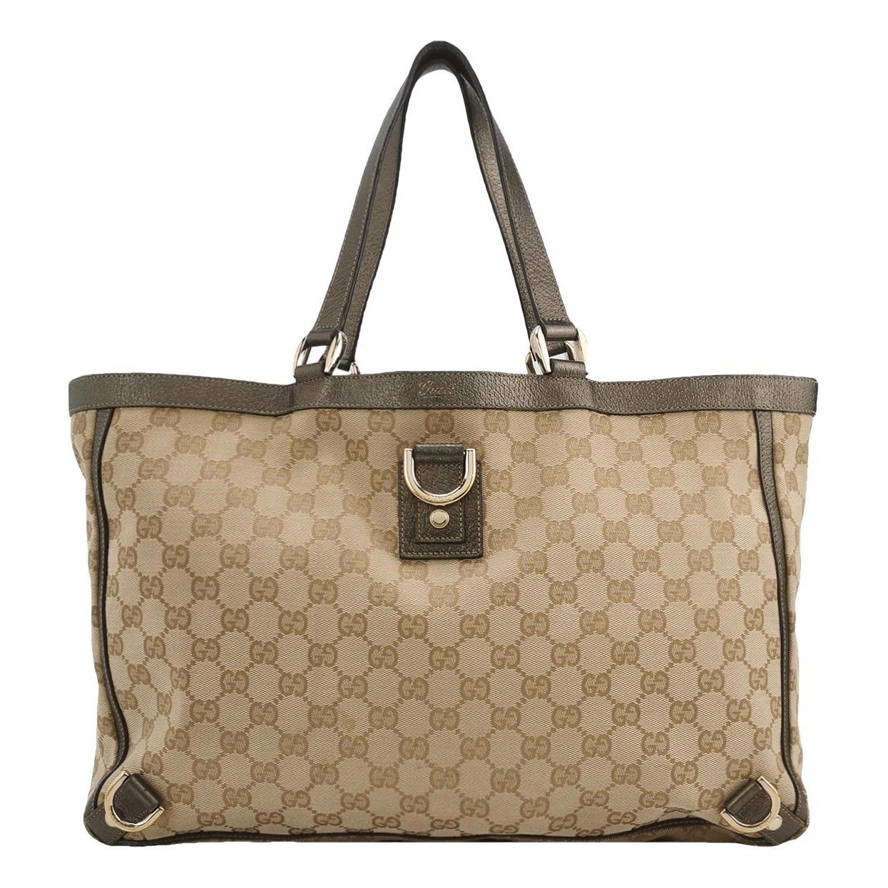 Leather tote