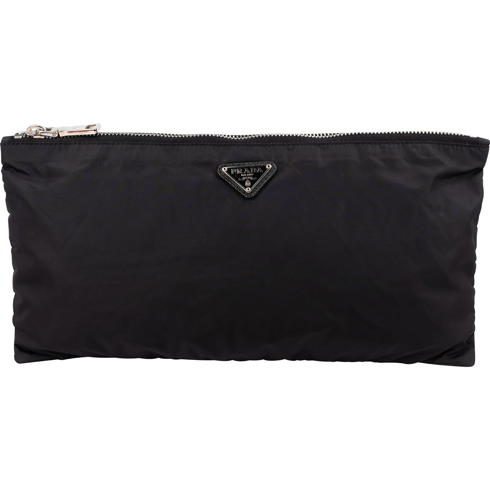 Triangle clutch bag