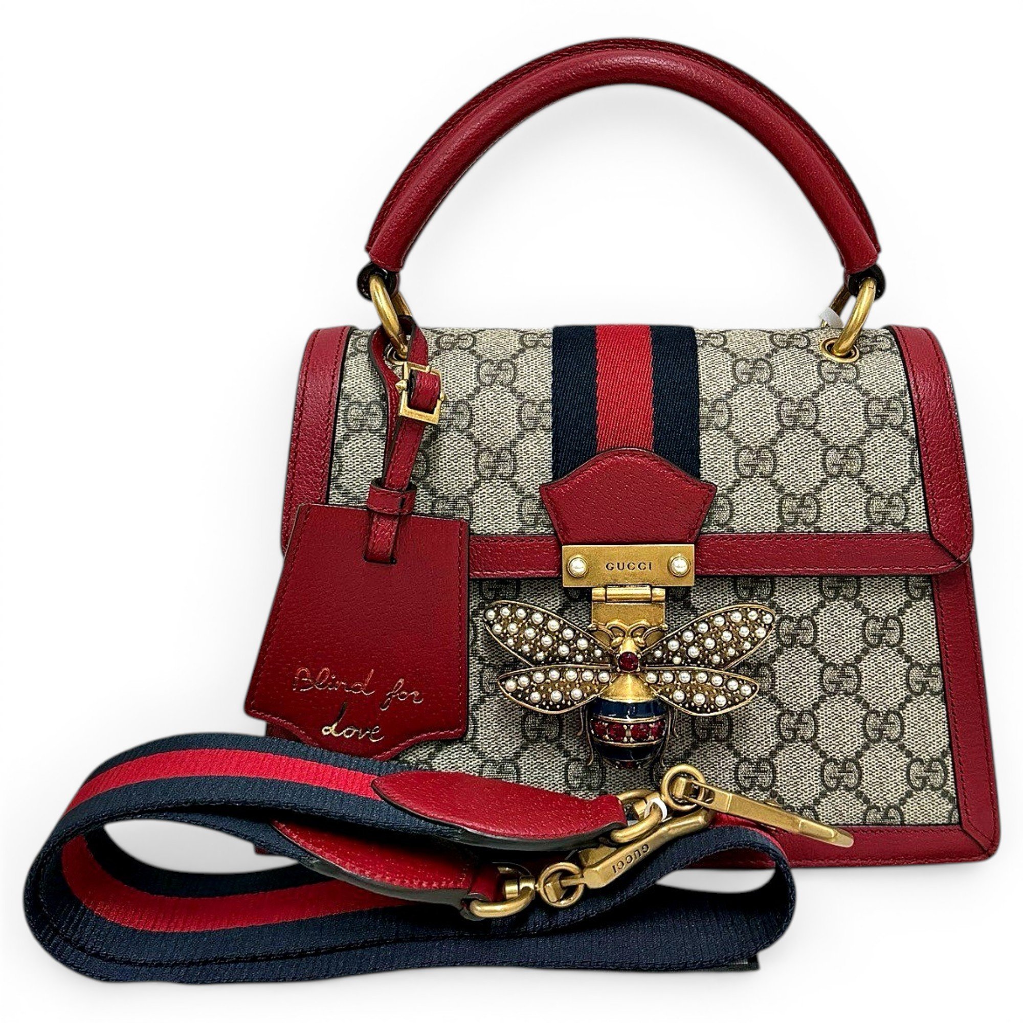 Queen Margaret leather handbag