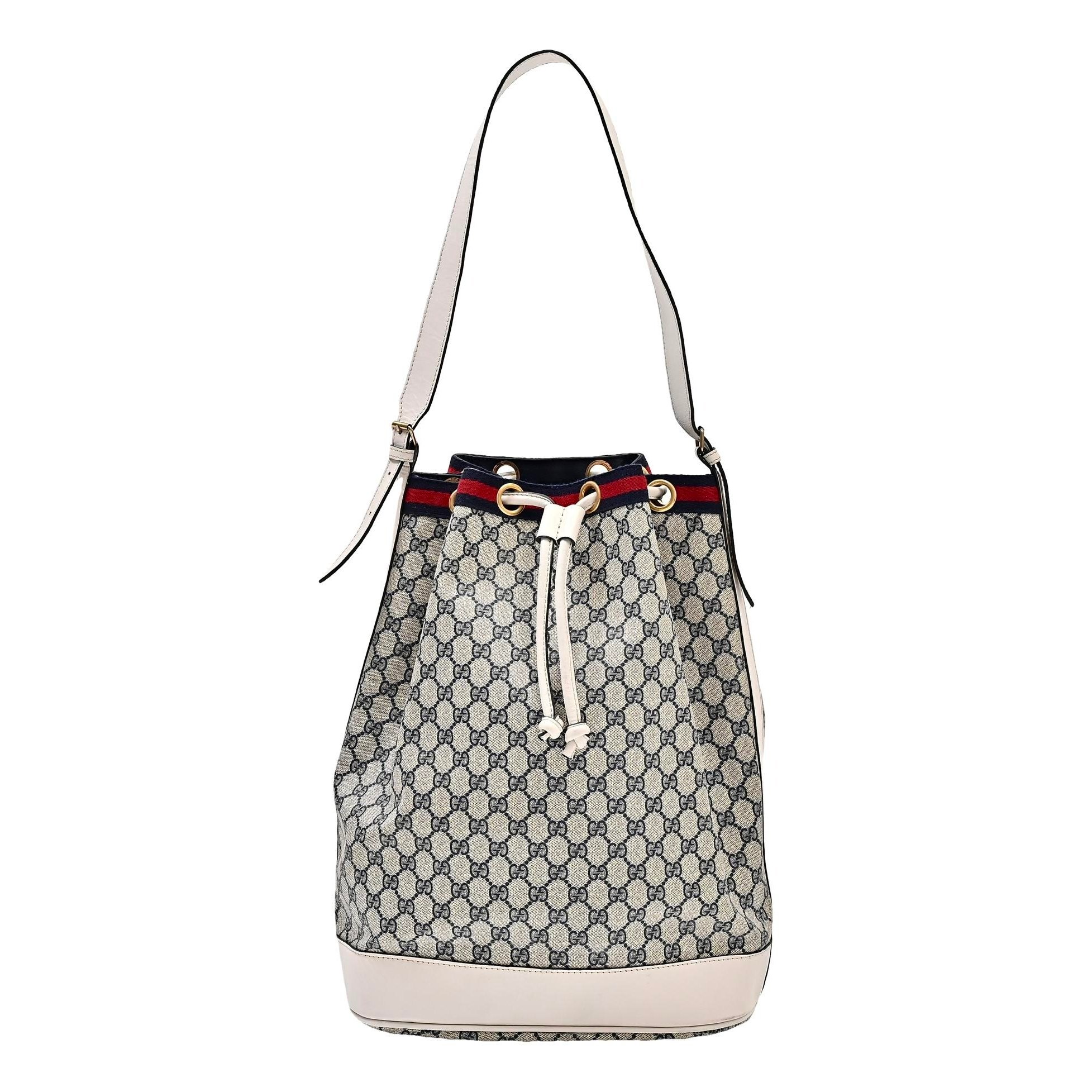 Ophidia Bucket leather crossbody bag