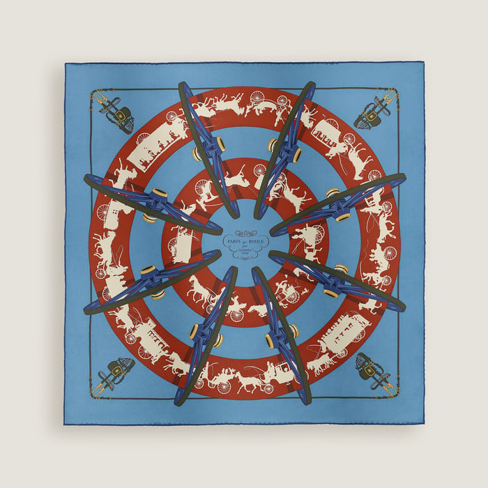 Paris Qui Roule Scarf 70