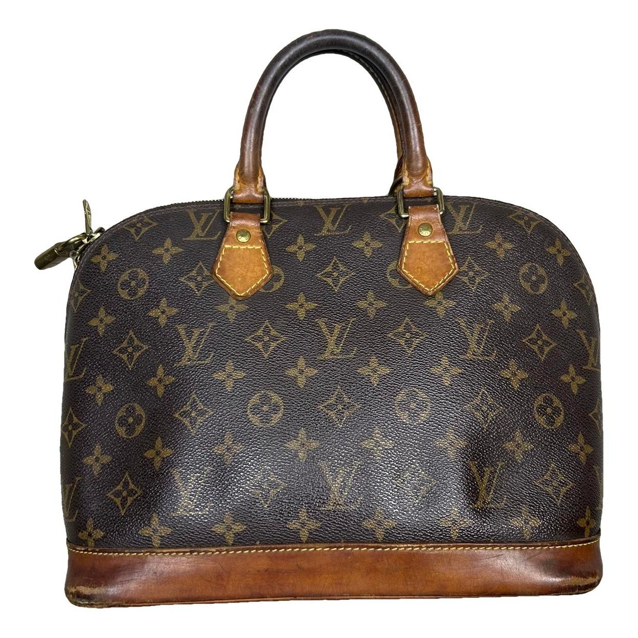 Alma leather handbag