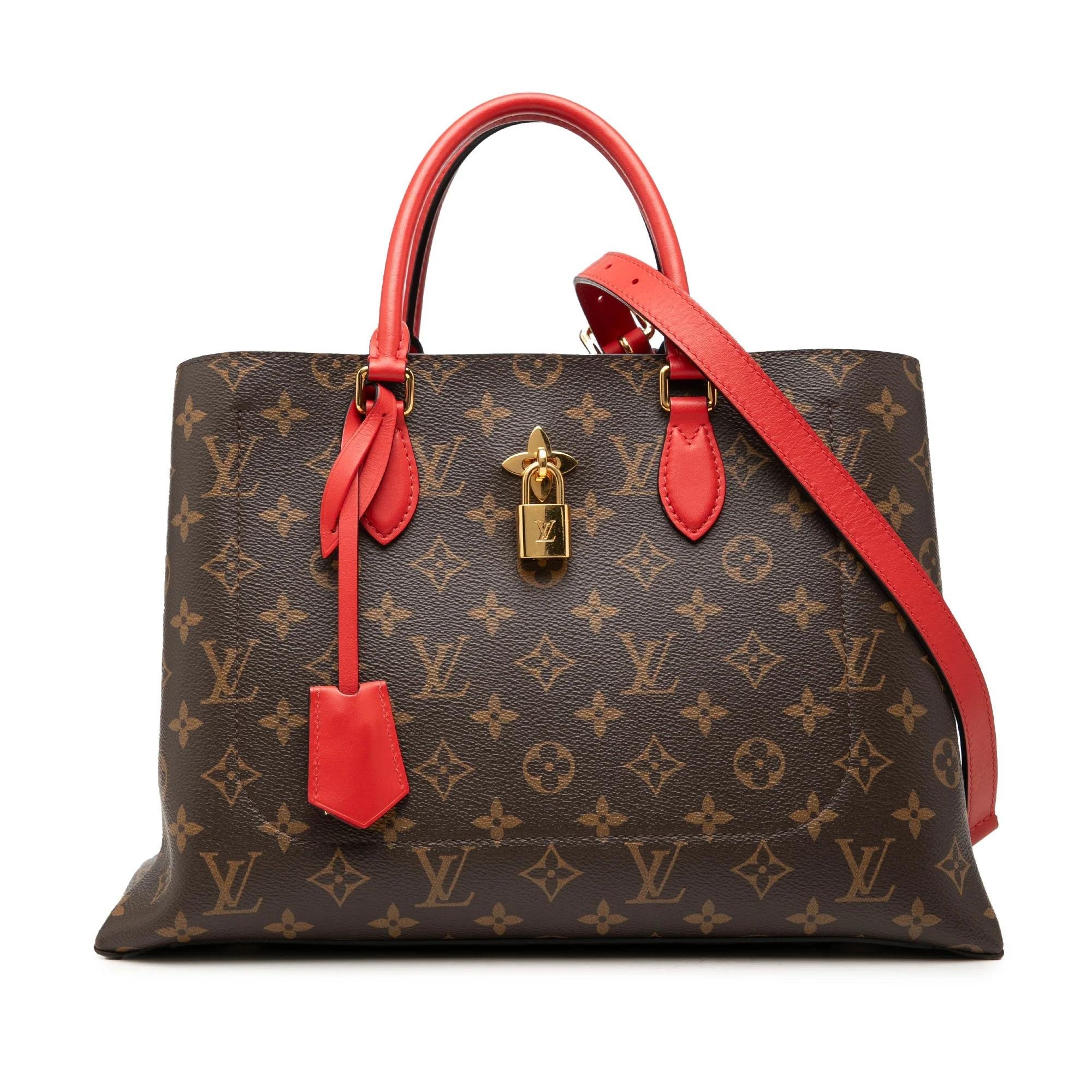 Flower Tote leather satchel