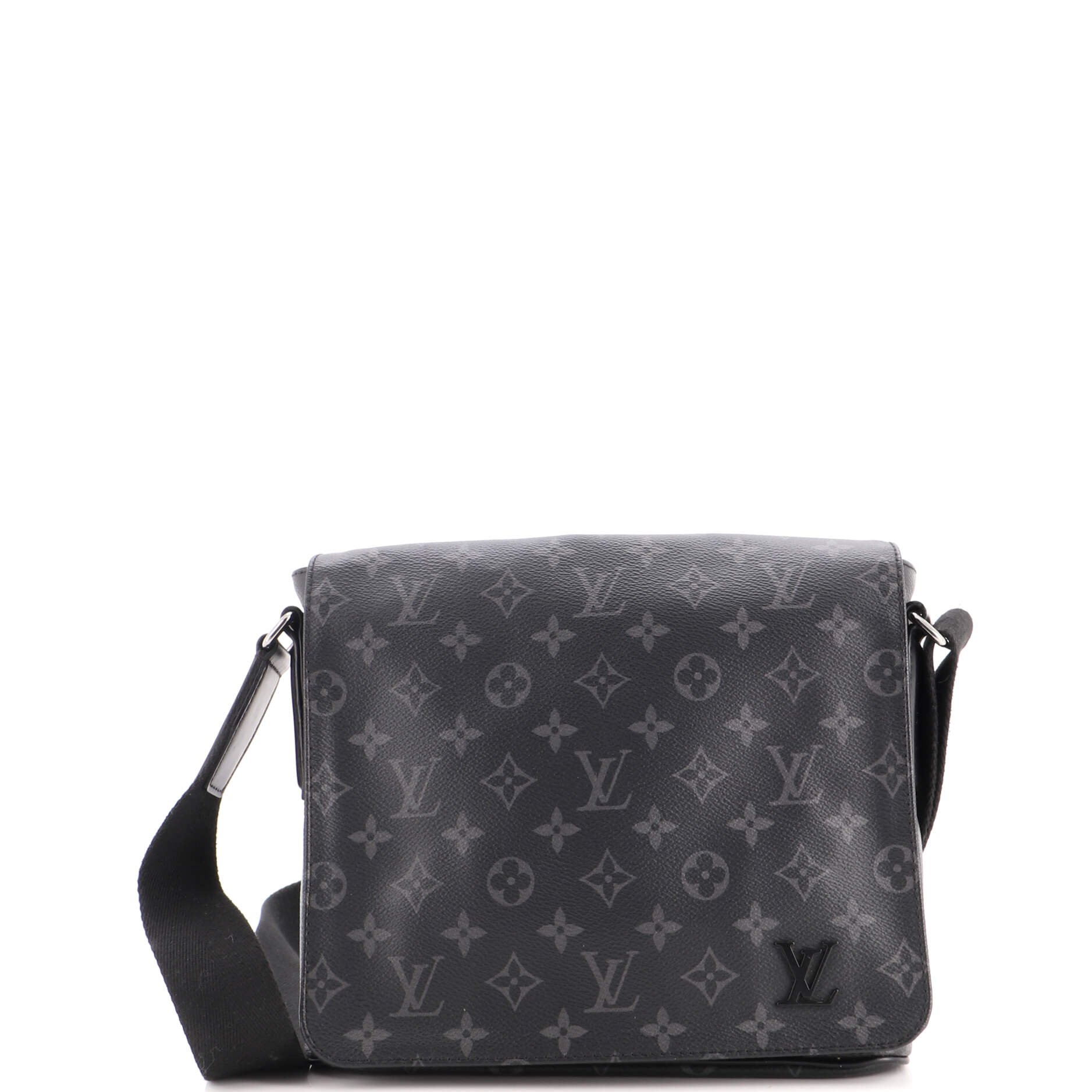 District Messenger Bag Monogram Eclipse Canvas PM