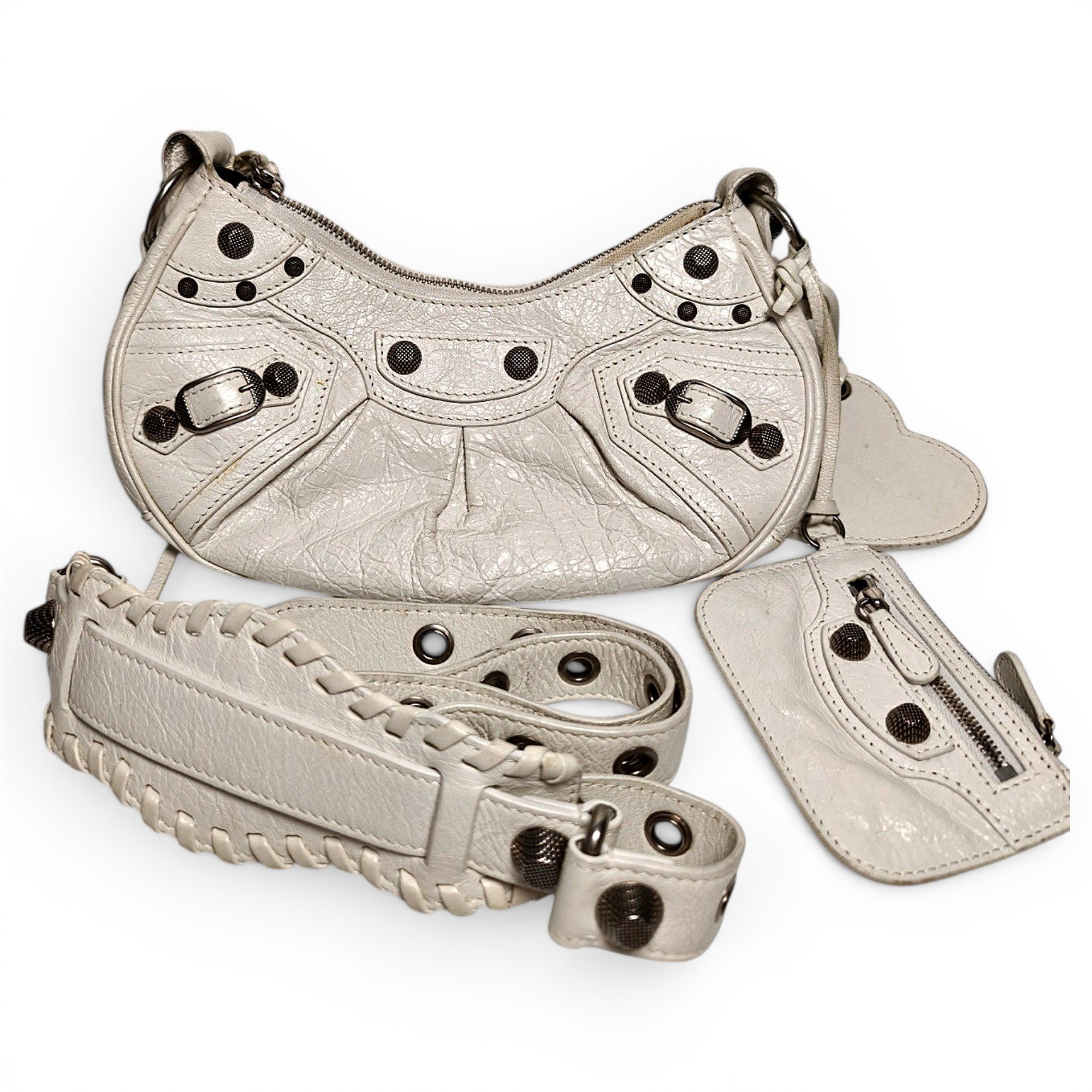 Le Cagole leather handbag