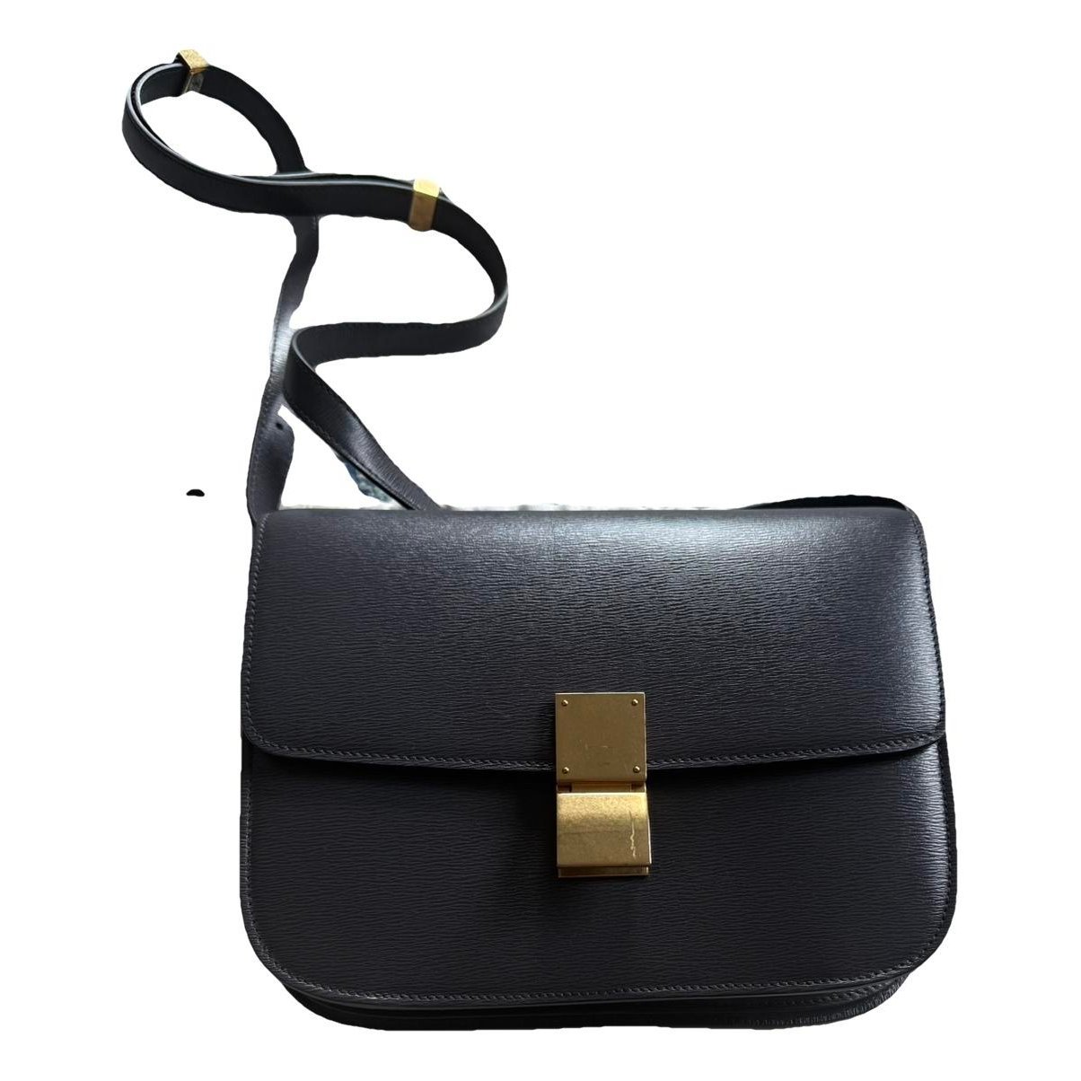 Classic leather crossbody bag