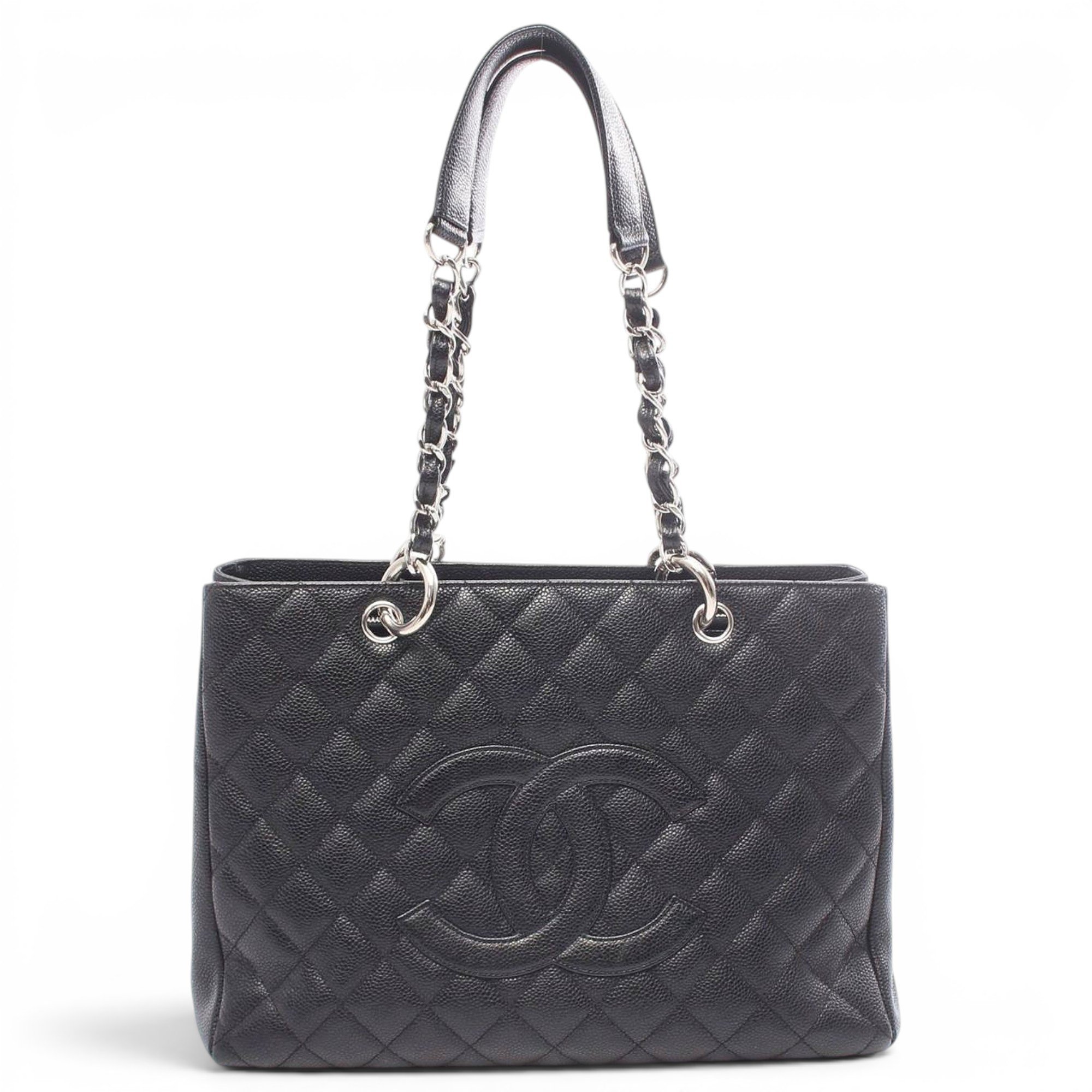 Grand shopping leather tote