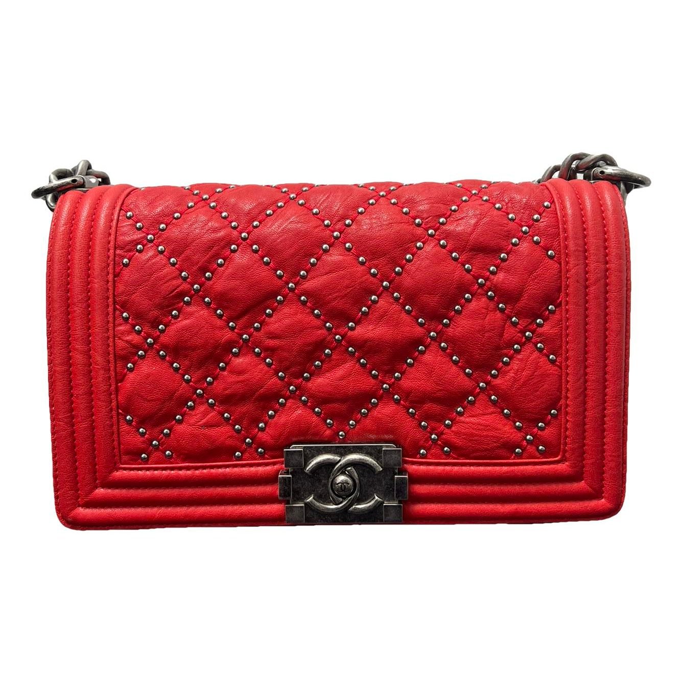 Boy leather crossbody bag