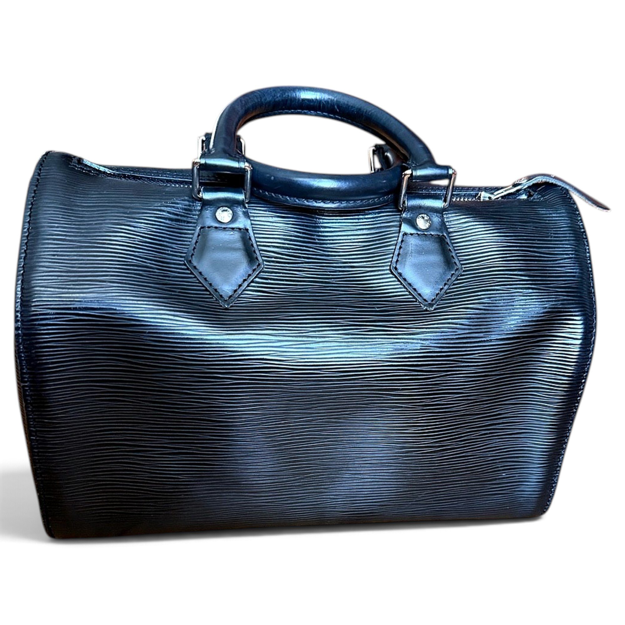 Speedy leather handbag
