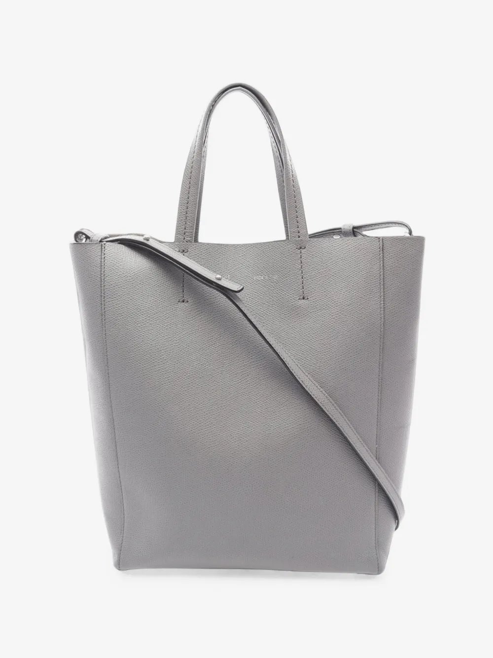 2000-2026 Small Grained Calfskin Vertical Cabas Tote satchel