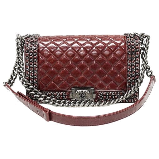 Leather handbag
