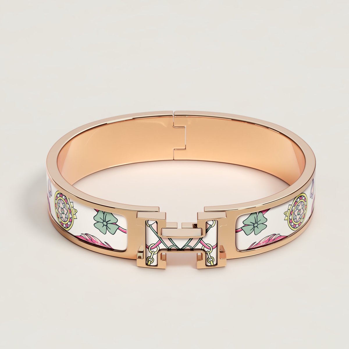 Clic H Harnais de Coeur bracelet