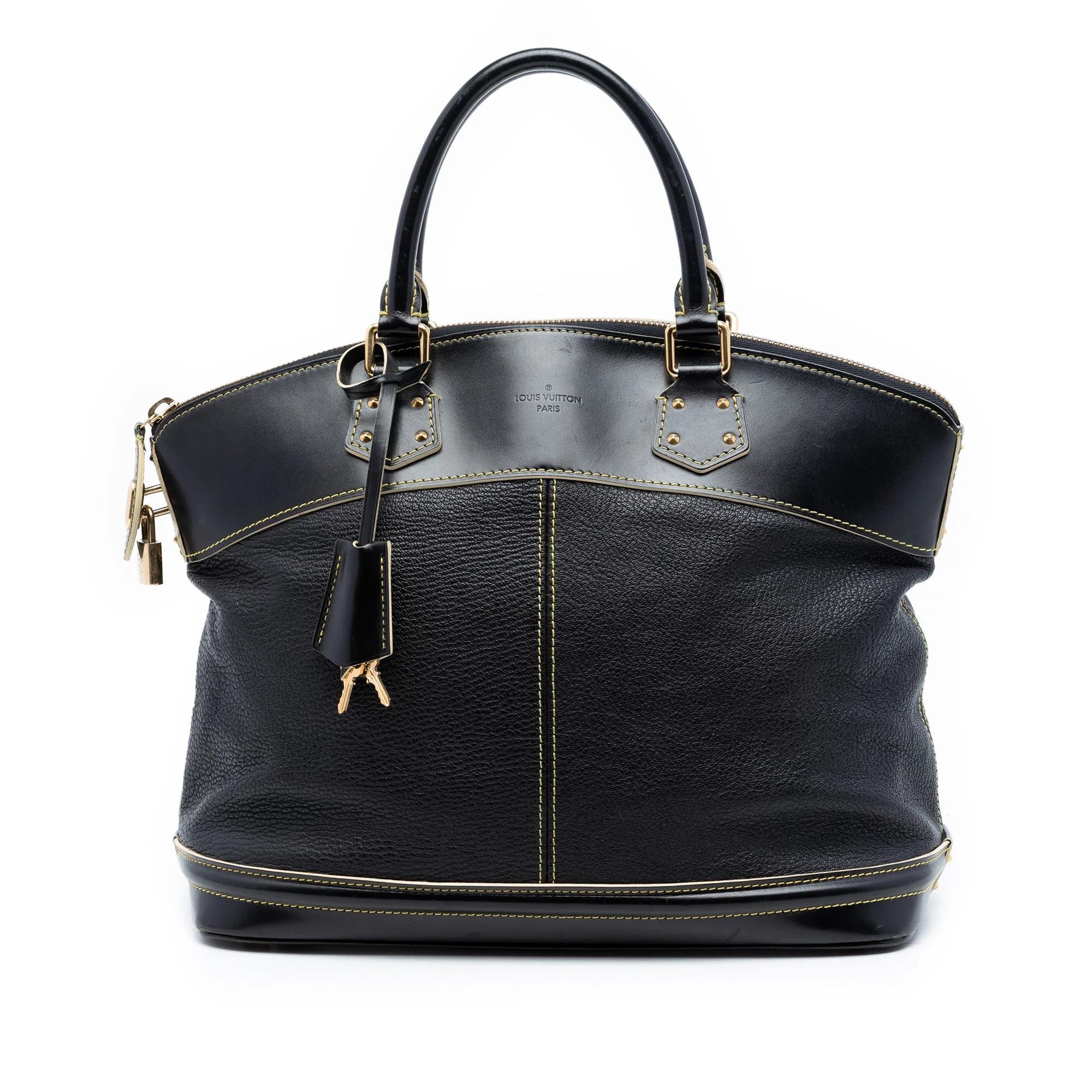 Lockit leather handbag