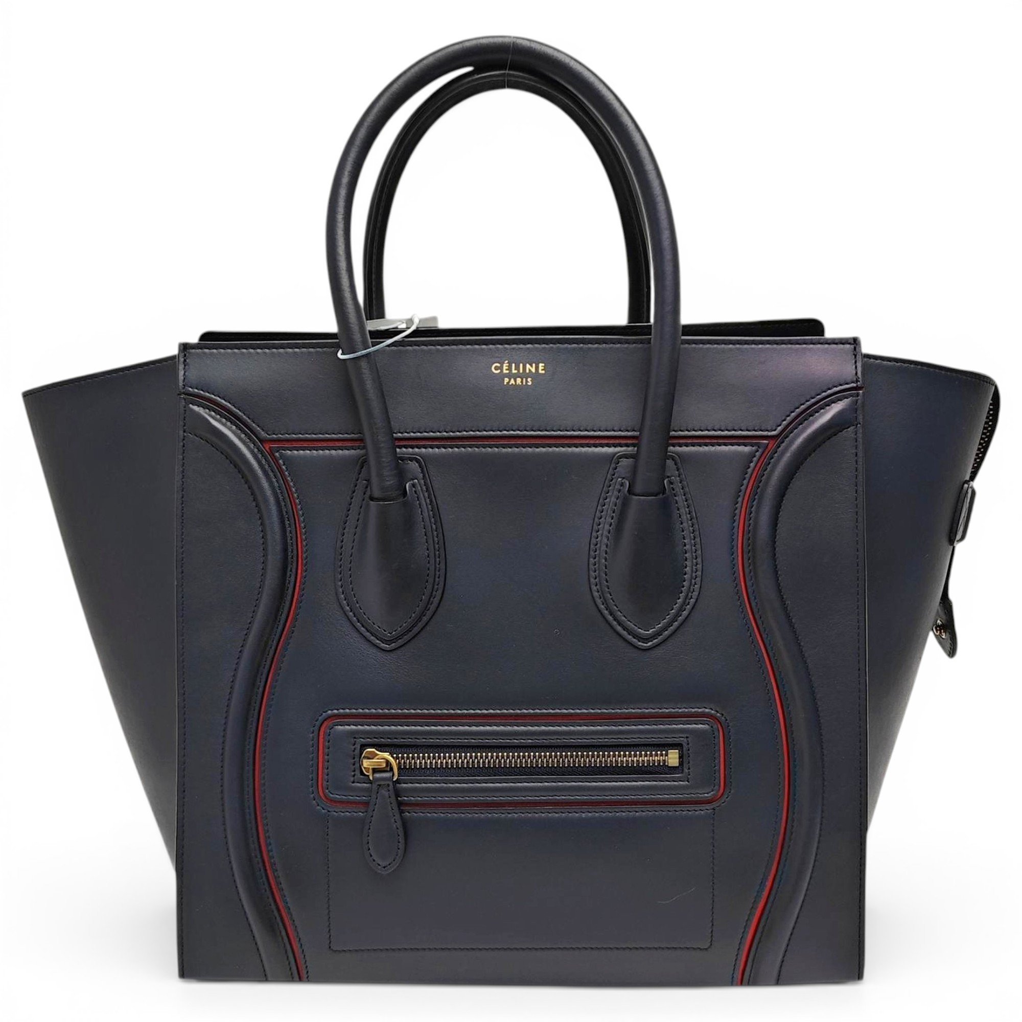 Luggage leather handbag