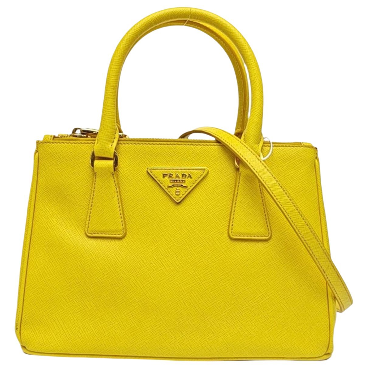 Galleria leather handbag