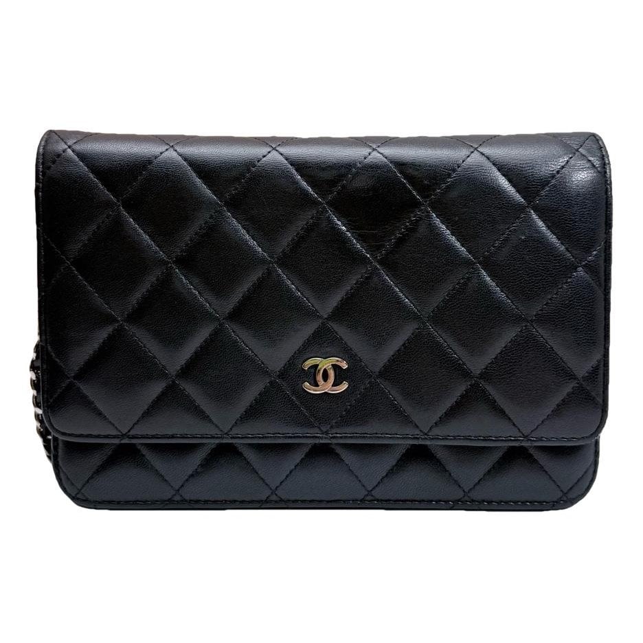 Wallet On Chain Timeless/Classique leather crossbody bag