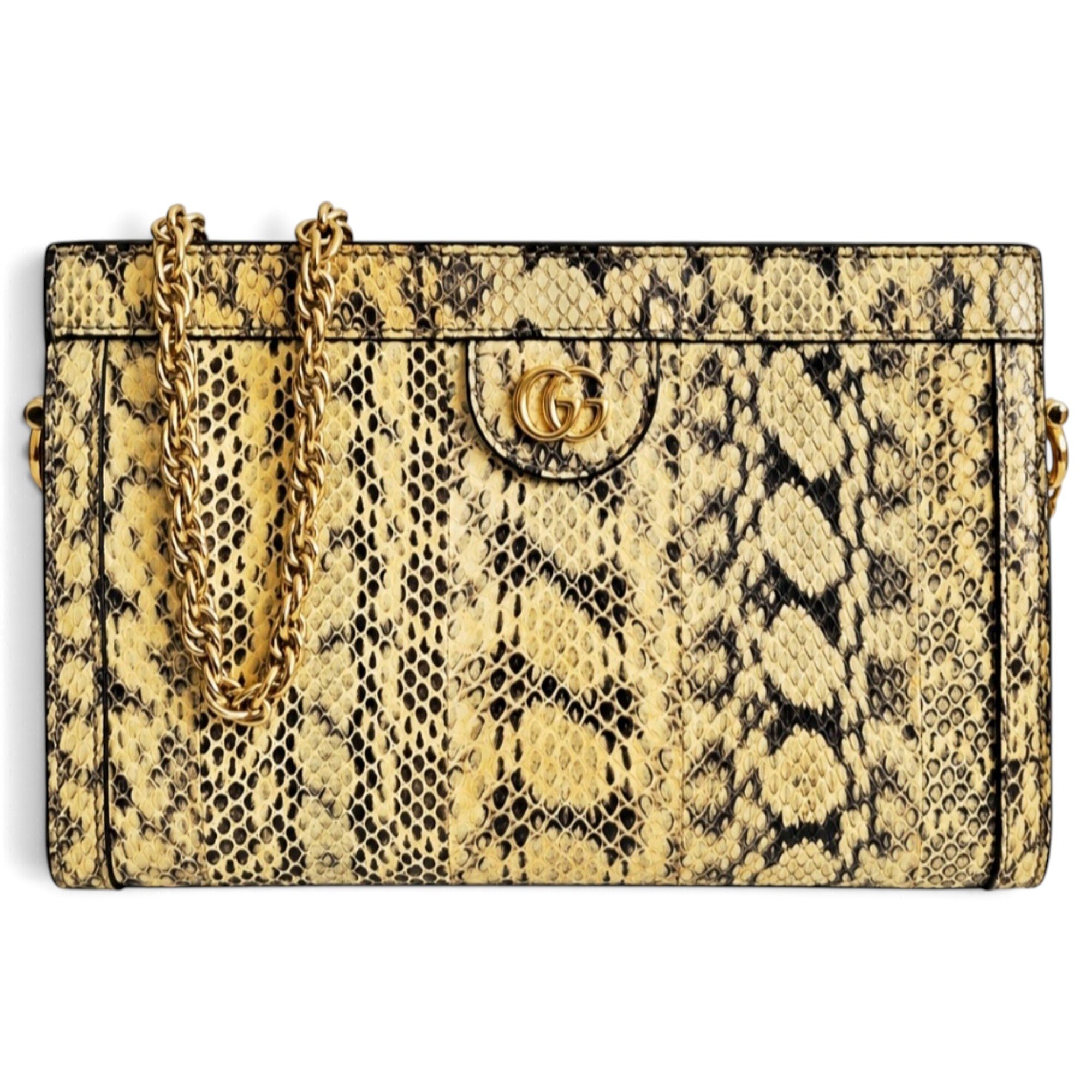 Marmont python clutch bag